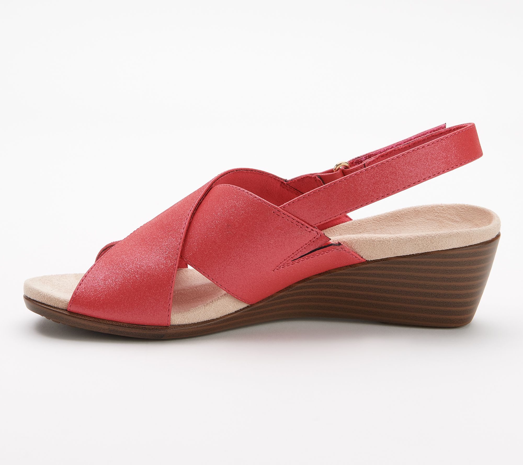 qvc vionic wedge sandals