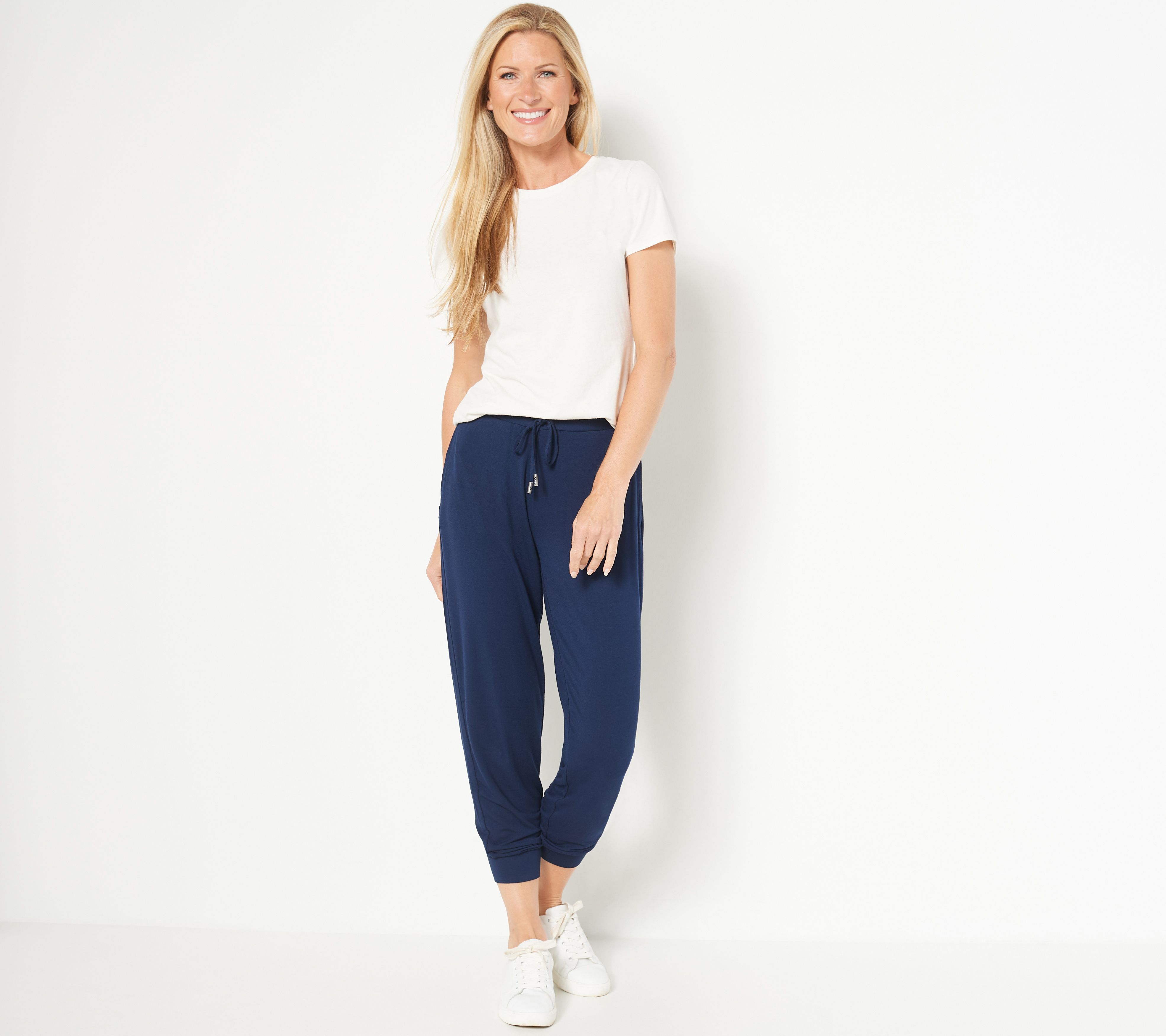 susan graver jogger pants qvc