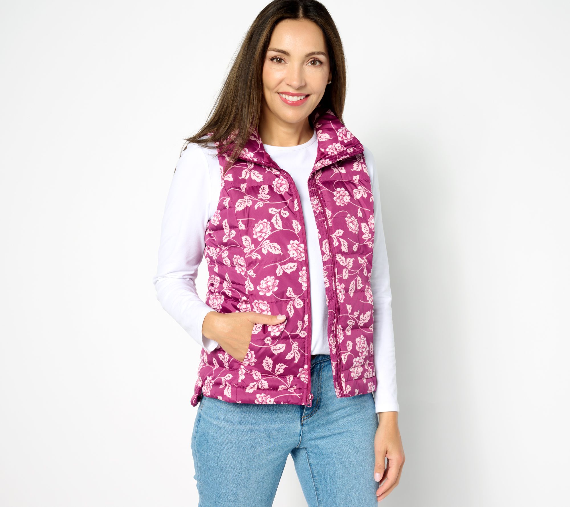 Lands' End Tall Down Puffer Vest