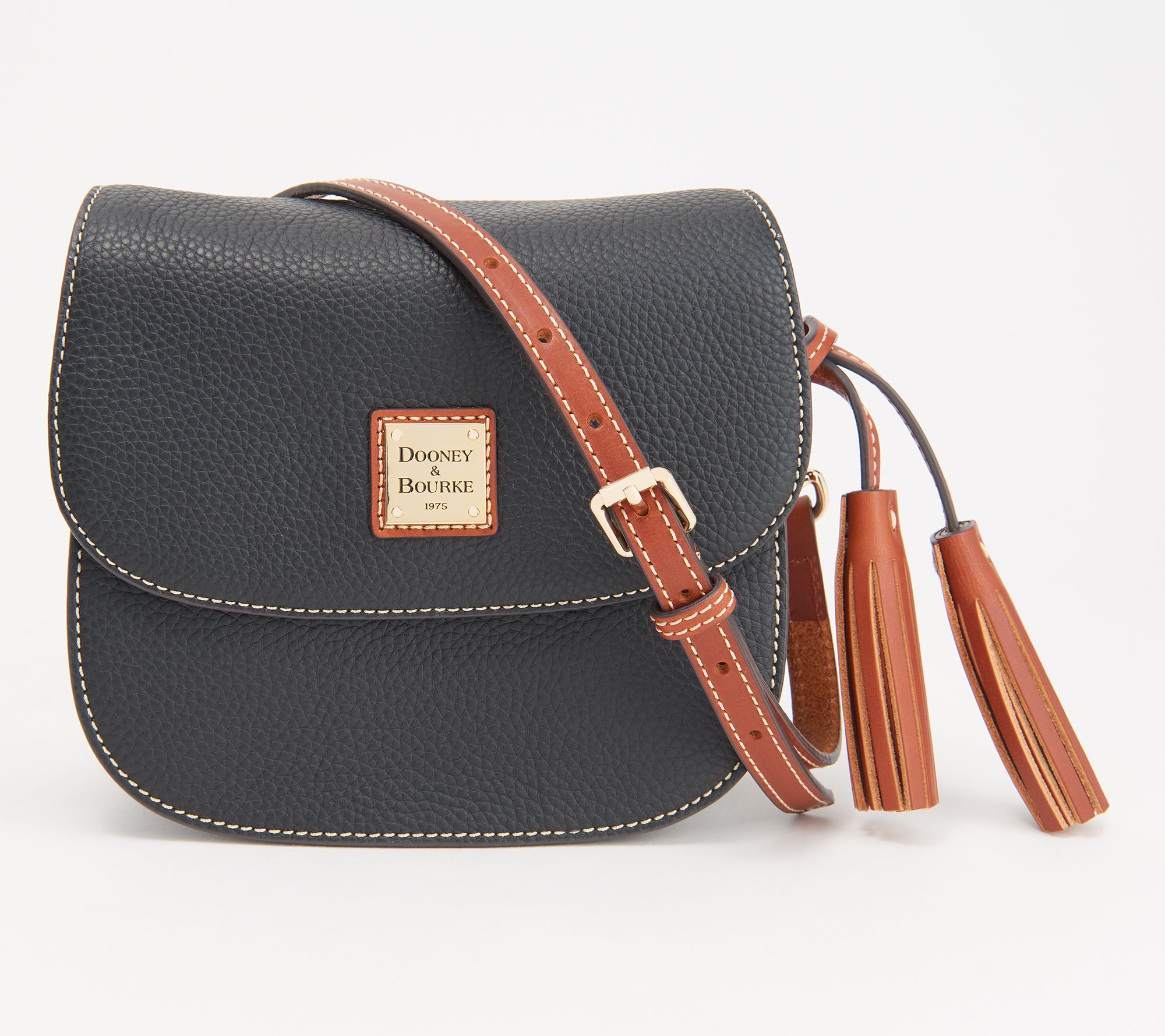 Dooney & Bourke Pebble Grain Crossbody Saddle Bag