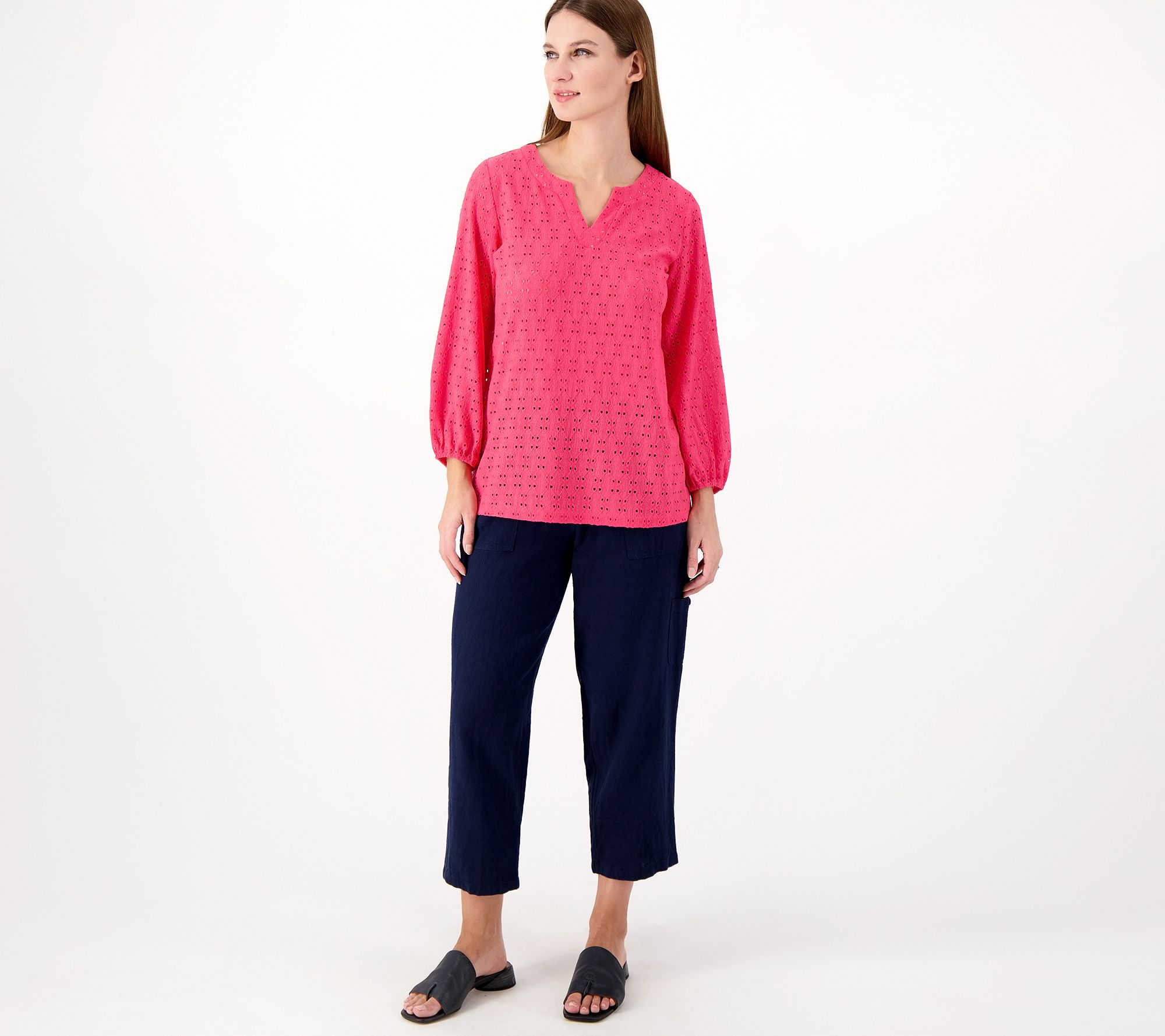 【suzen】Cocona eyelet top Niles Eyelet Off The Shoulder Crop Top – Sugarlips