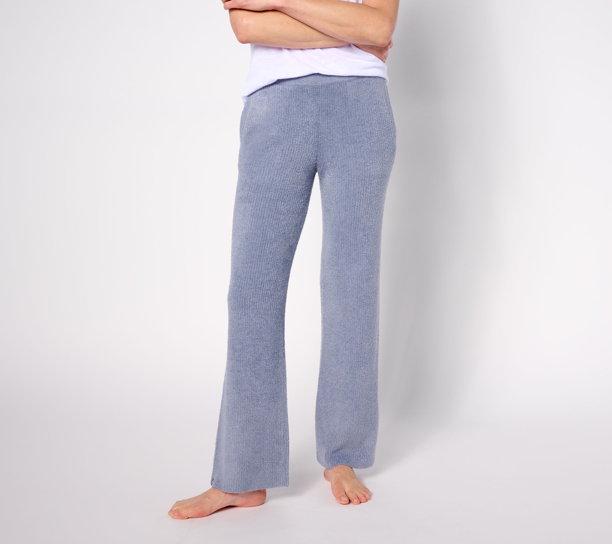Barefoot Dreams Petite CozyChic Lite Welt Pocket Ribbed Pant