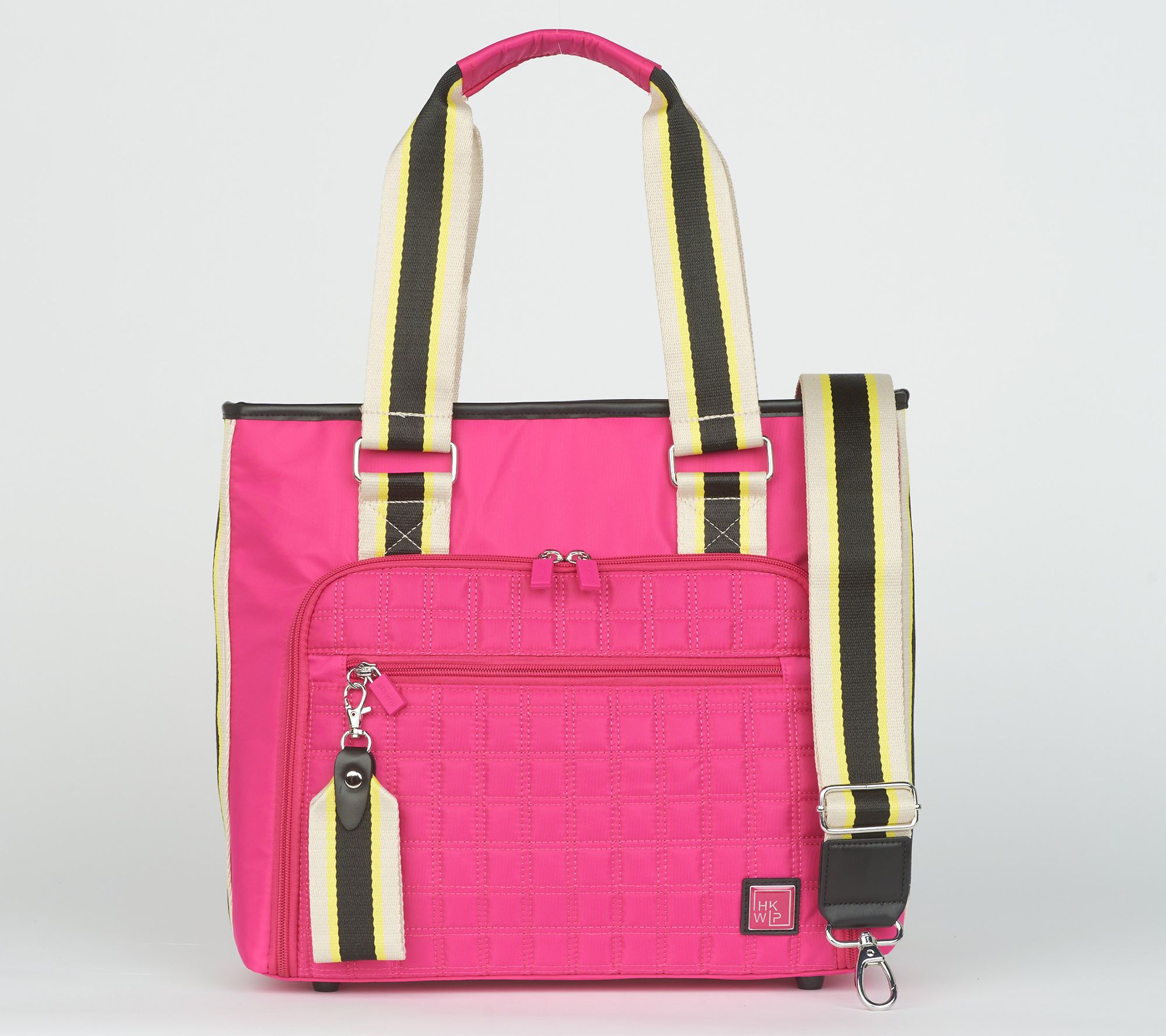 As Is IHKWIP Quilted Convertible On-The-Go Tote