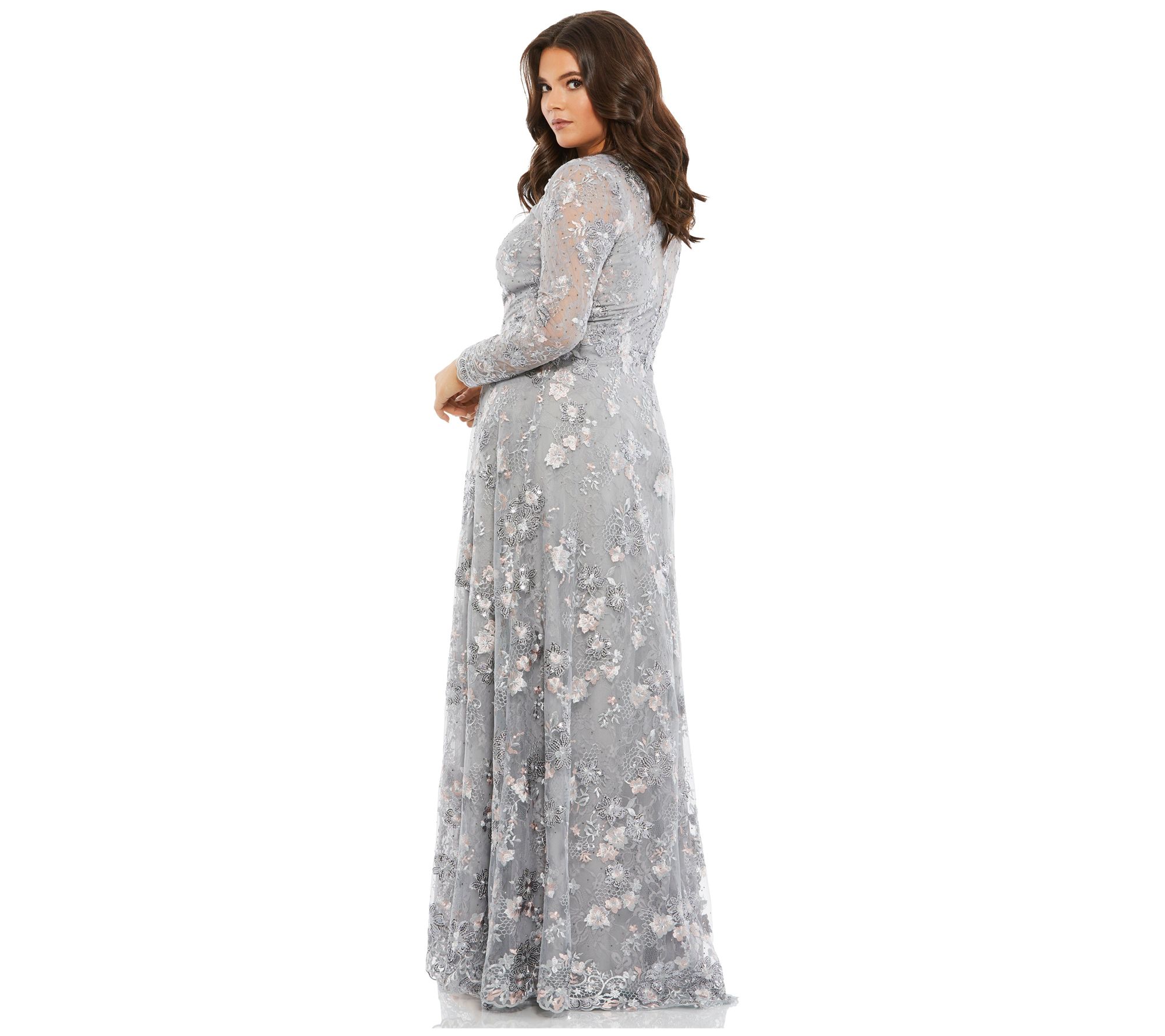 QVC Long Mother of the Bride Dresses