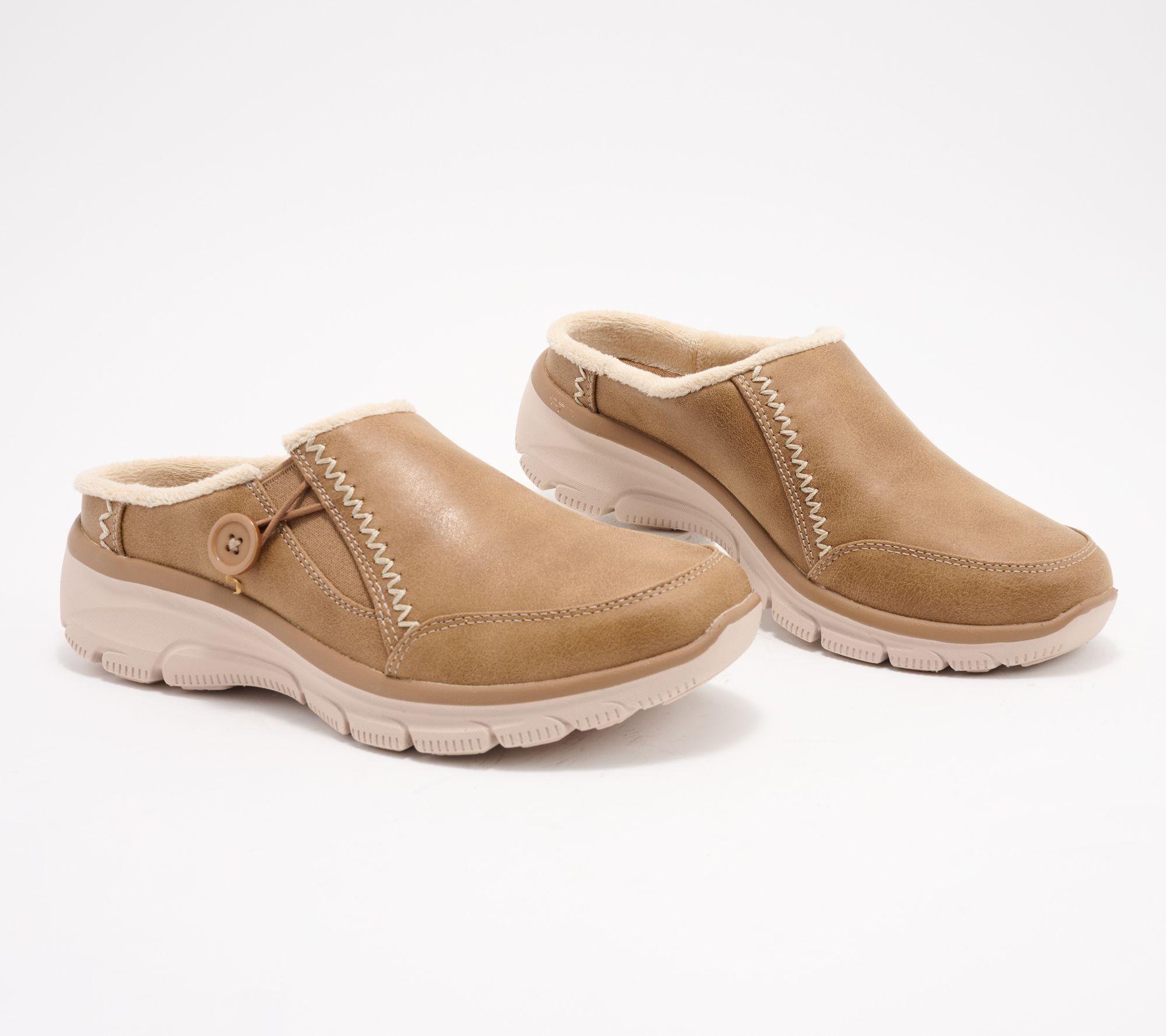 "As Is" Skechers Easy Going Relaxed Fit Vegan Clogs - Sundaze