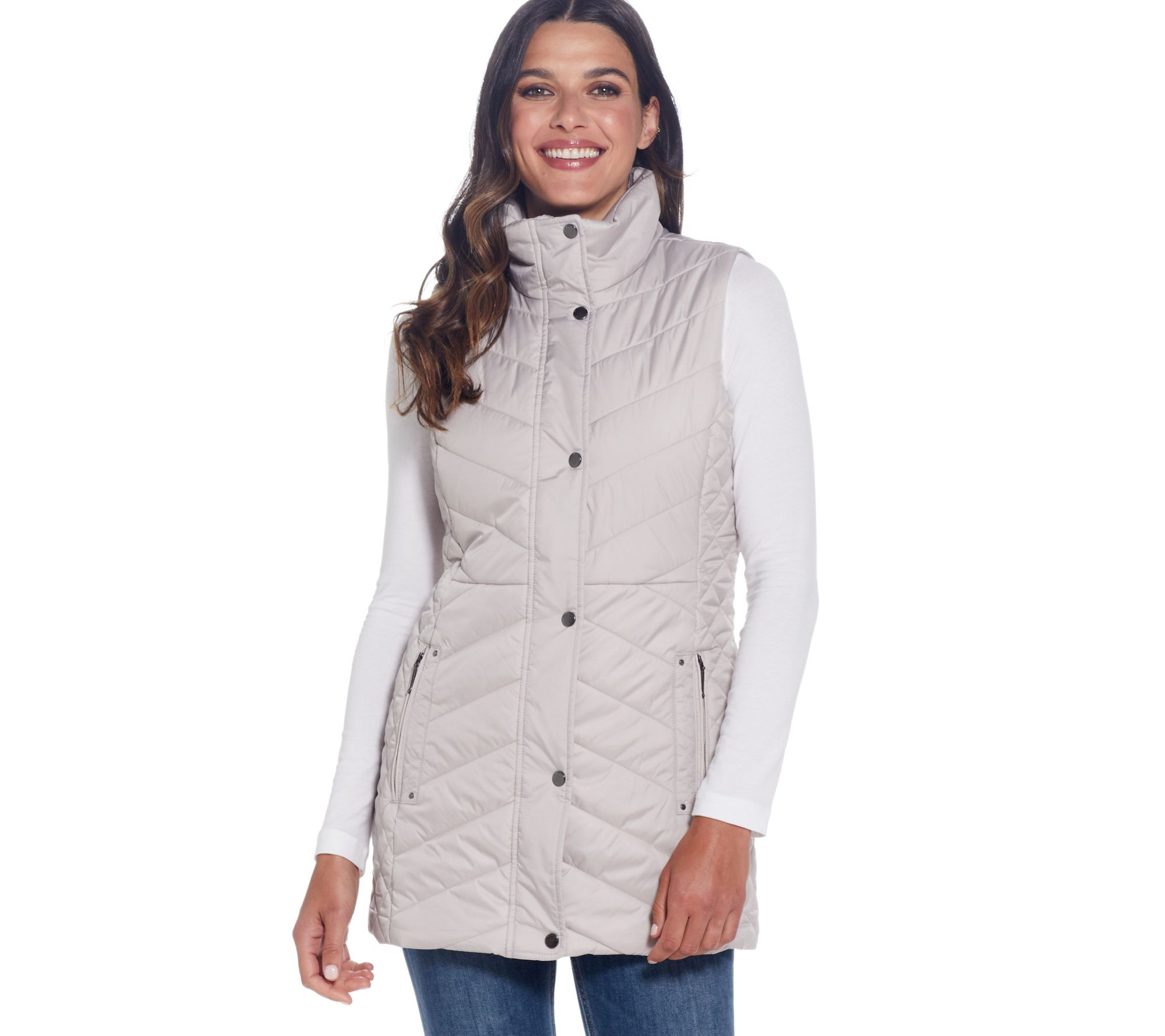 Weatherproof Multi Quilted Longline Vest