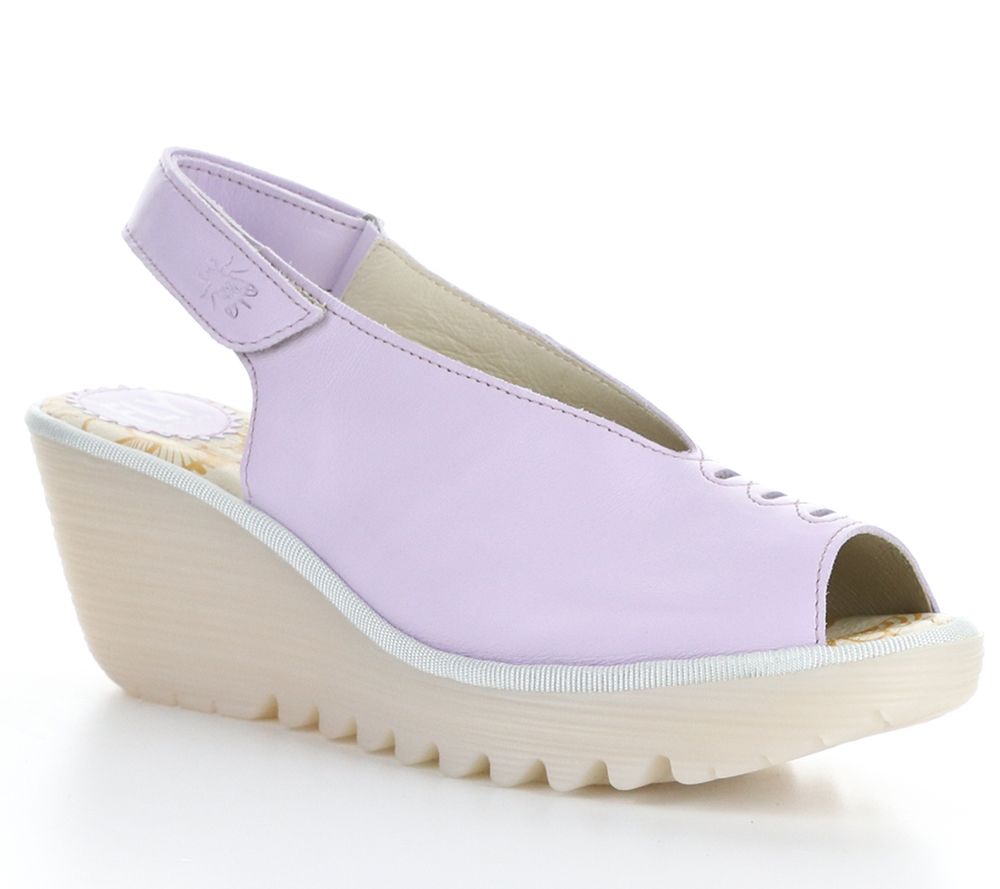 Fly London Leather Slingback Wedge - Yeay