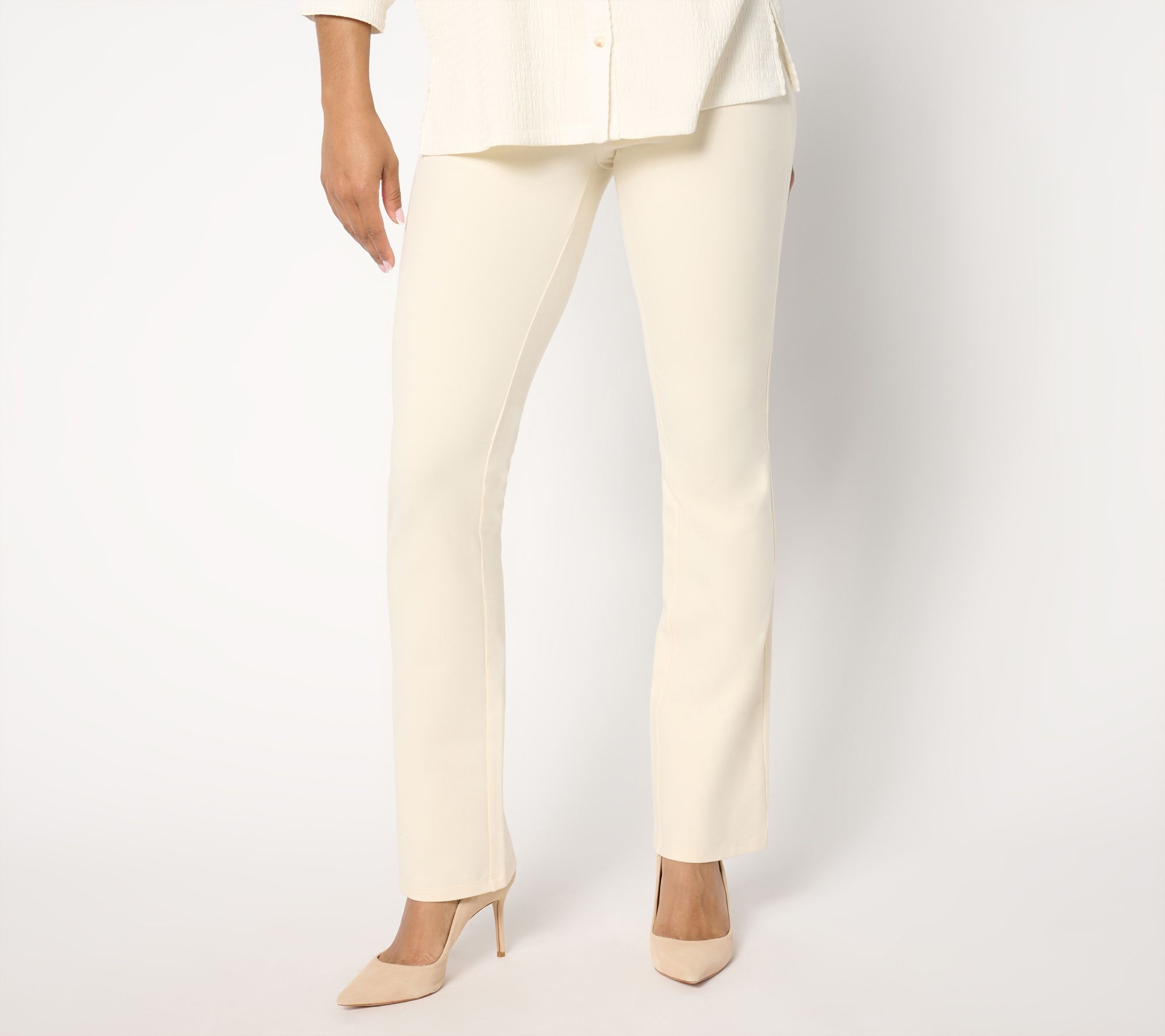 Women With Control Tall Tummy Control Baby Bell Pants