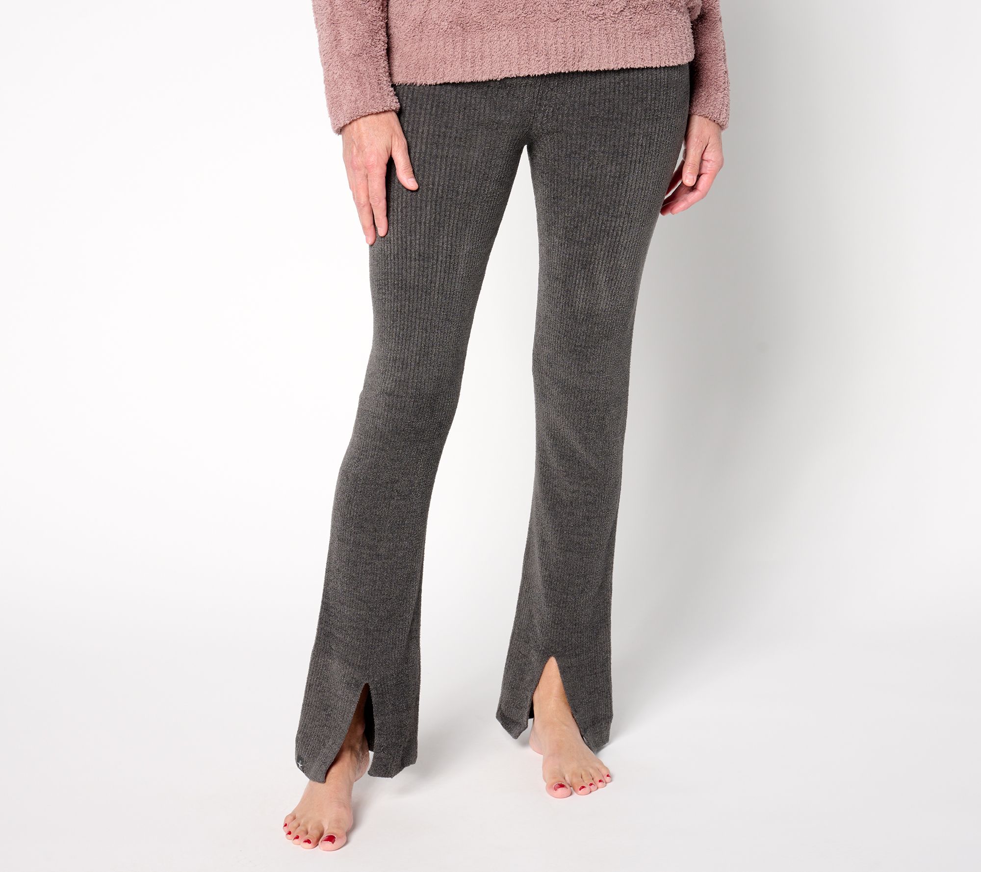 Barefoot Dreams CozyChic Ultra Lite Slim Slit Pant