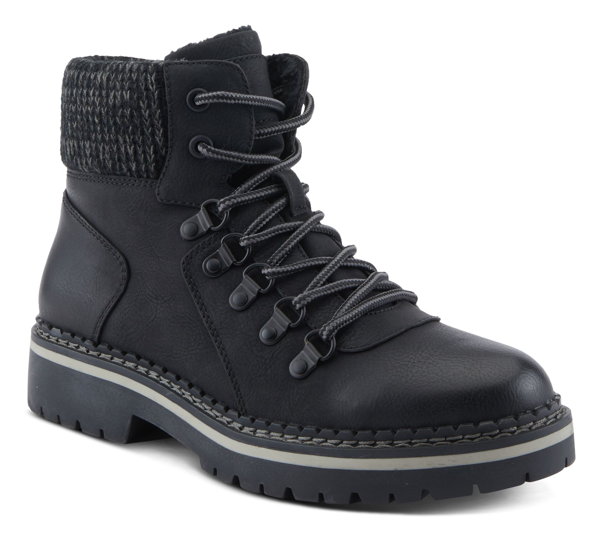 Patrizia by Spring Step Lug Sole Boots - Janecet