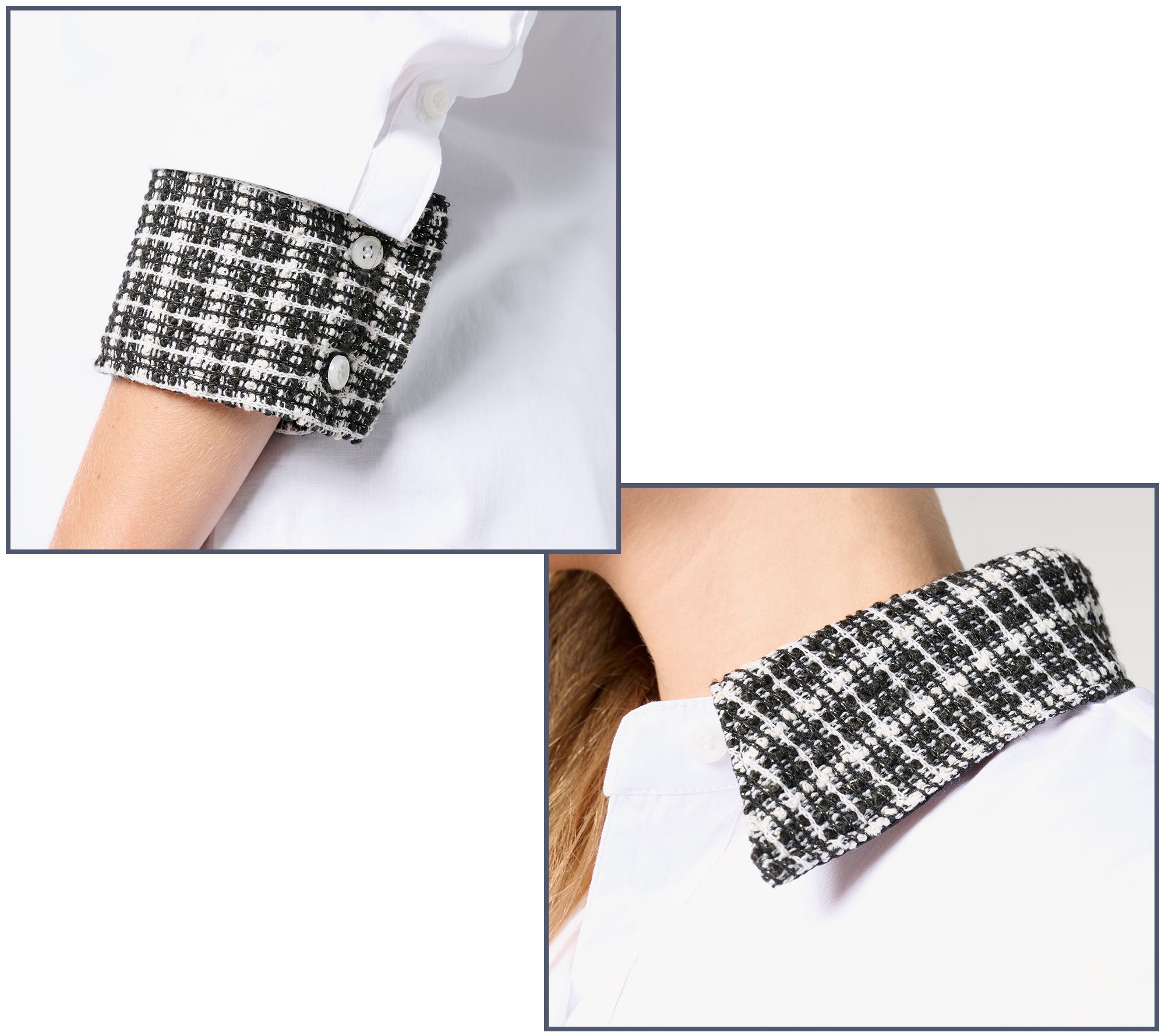 "As Is" by Stacy London Addable Boucle Collar & Cuffs