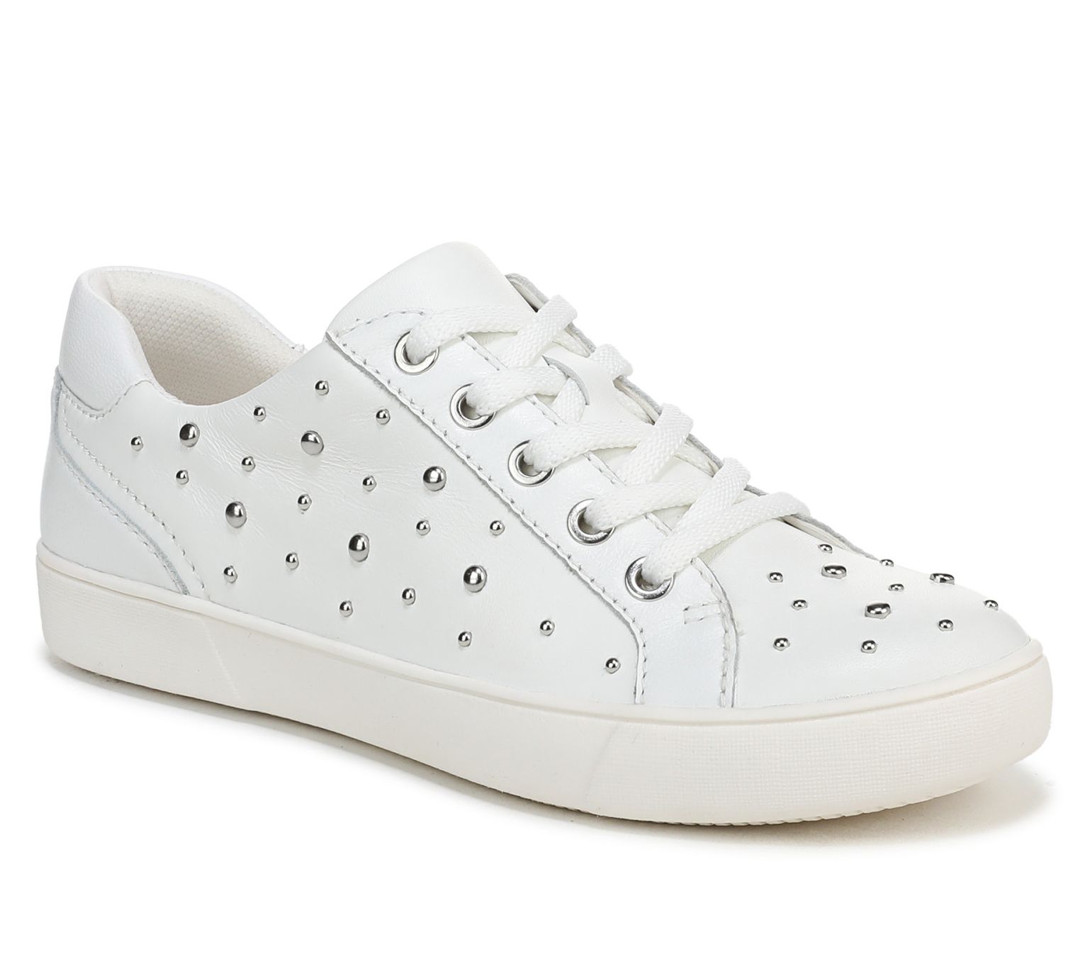 Naturalizer Stud Detail Leather Sneakers - Morrison Stud