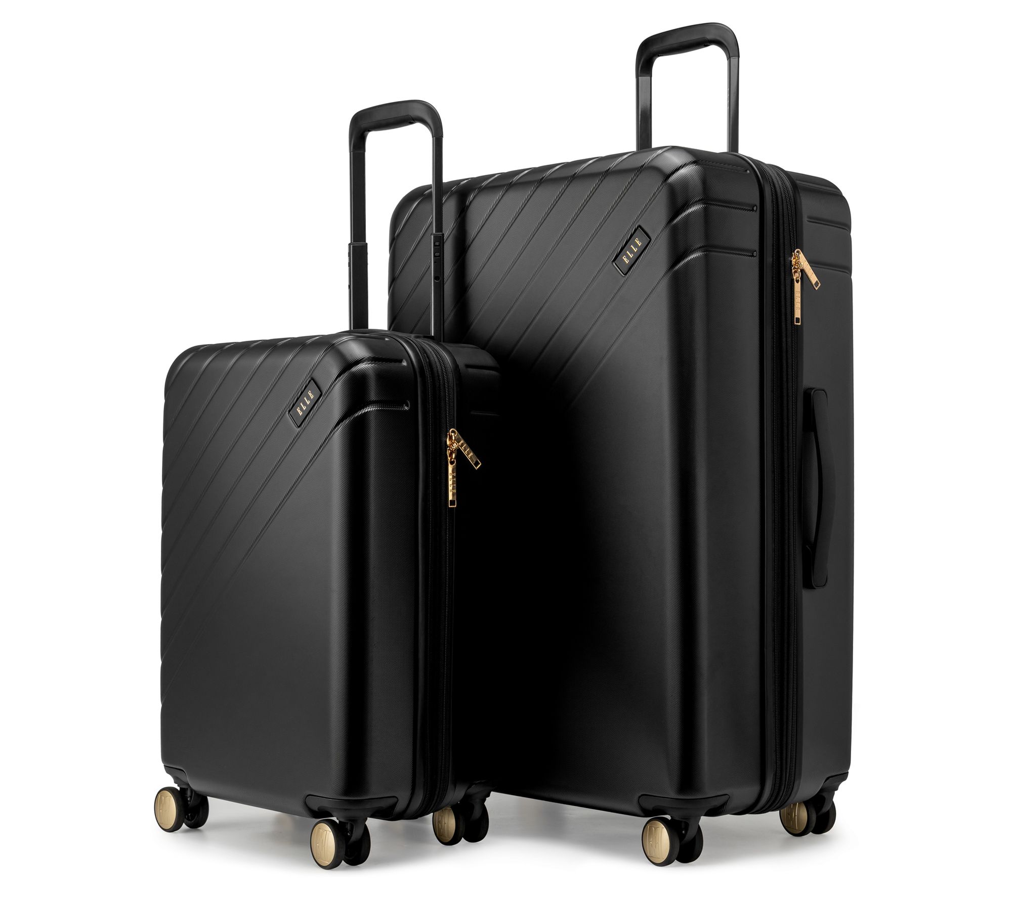 ELLE Louvre Expandable Polycarbonate Spinner Luggage Set