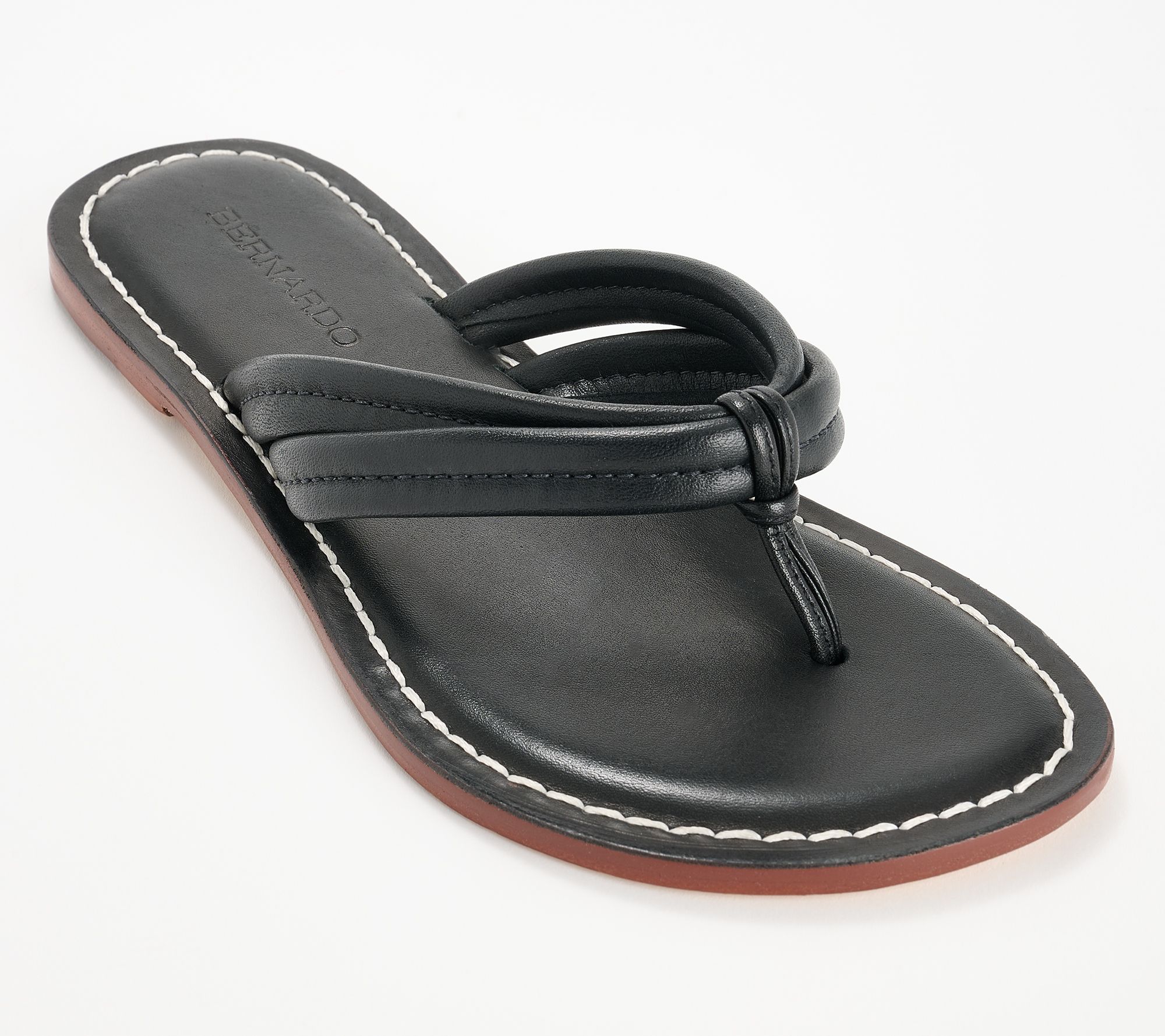 Bernardo Leather Thong Sandals - Miami
