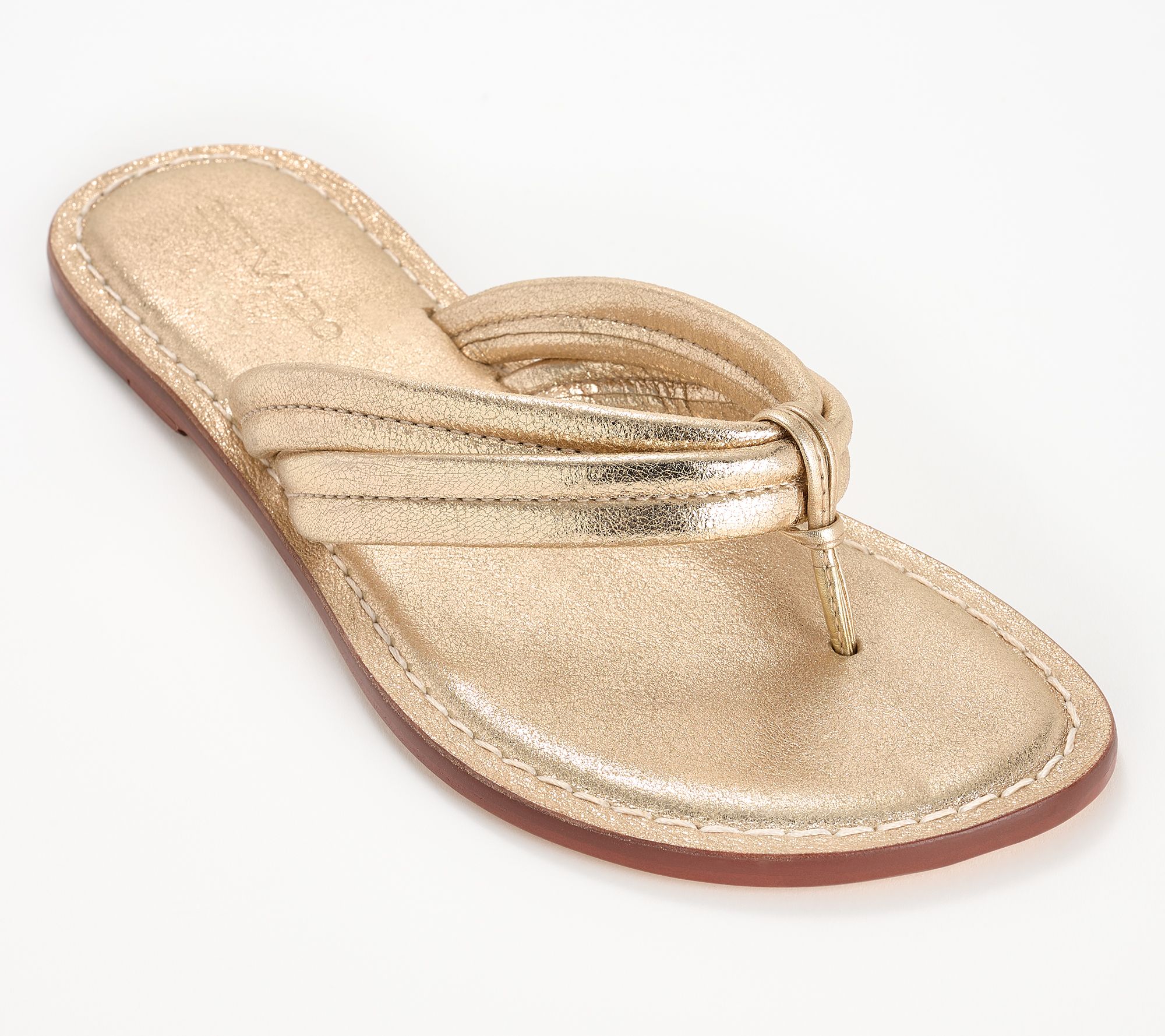 Bernardo Leather Thong Sandals - Miami