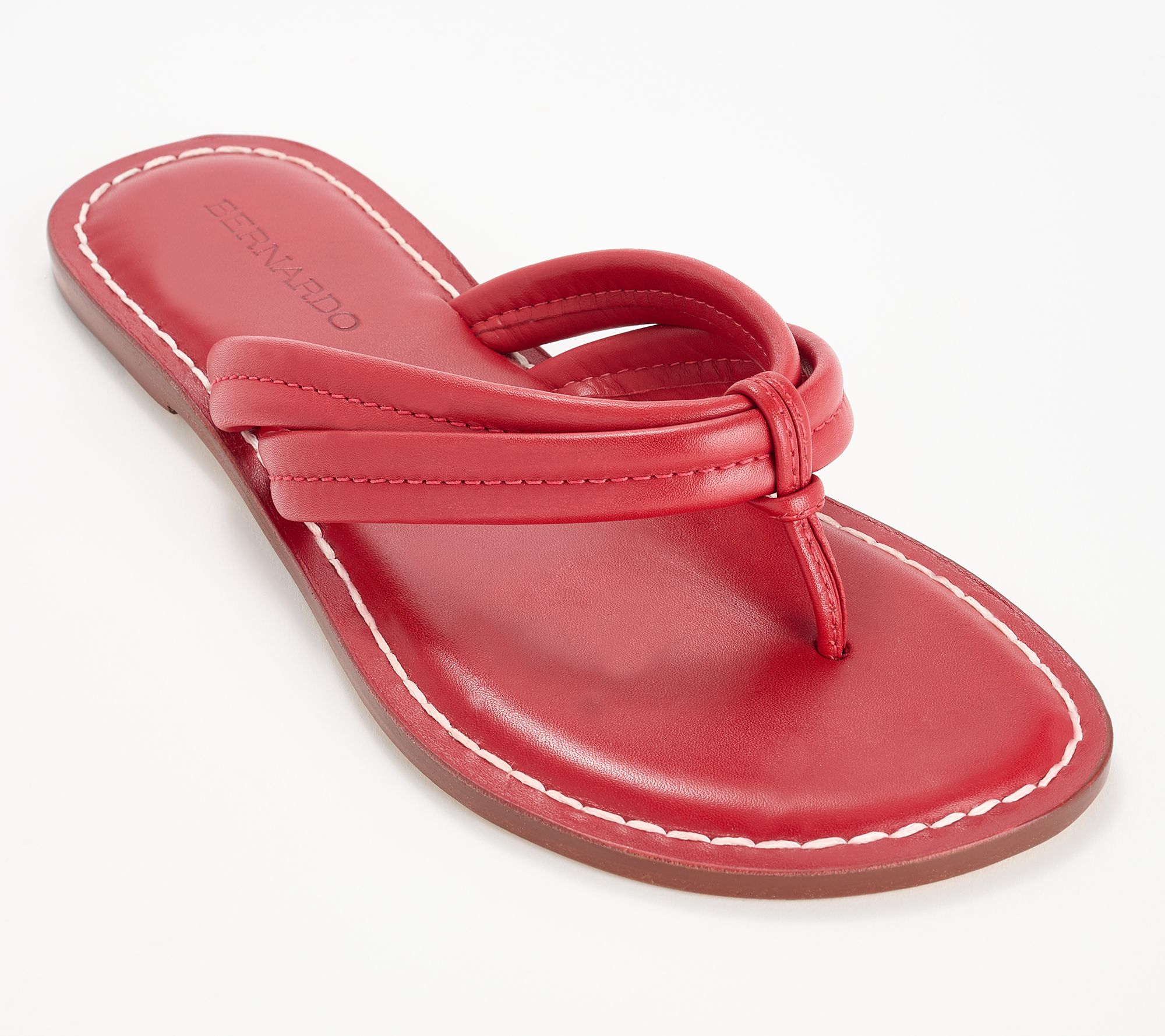 Bernardo Leather Thong Sandals - Miami