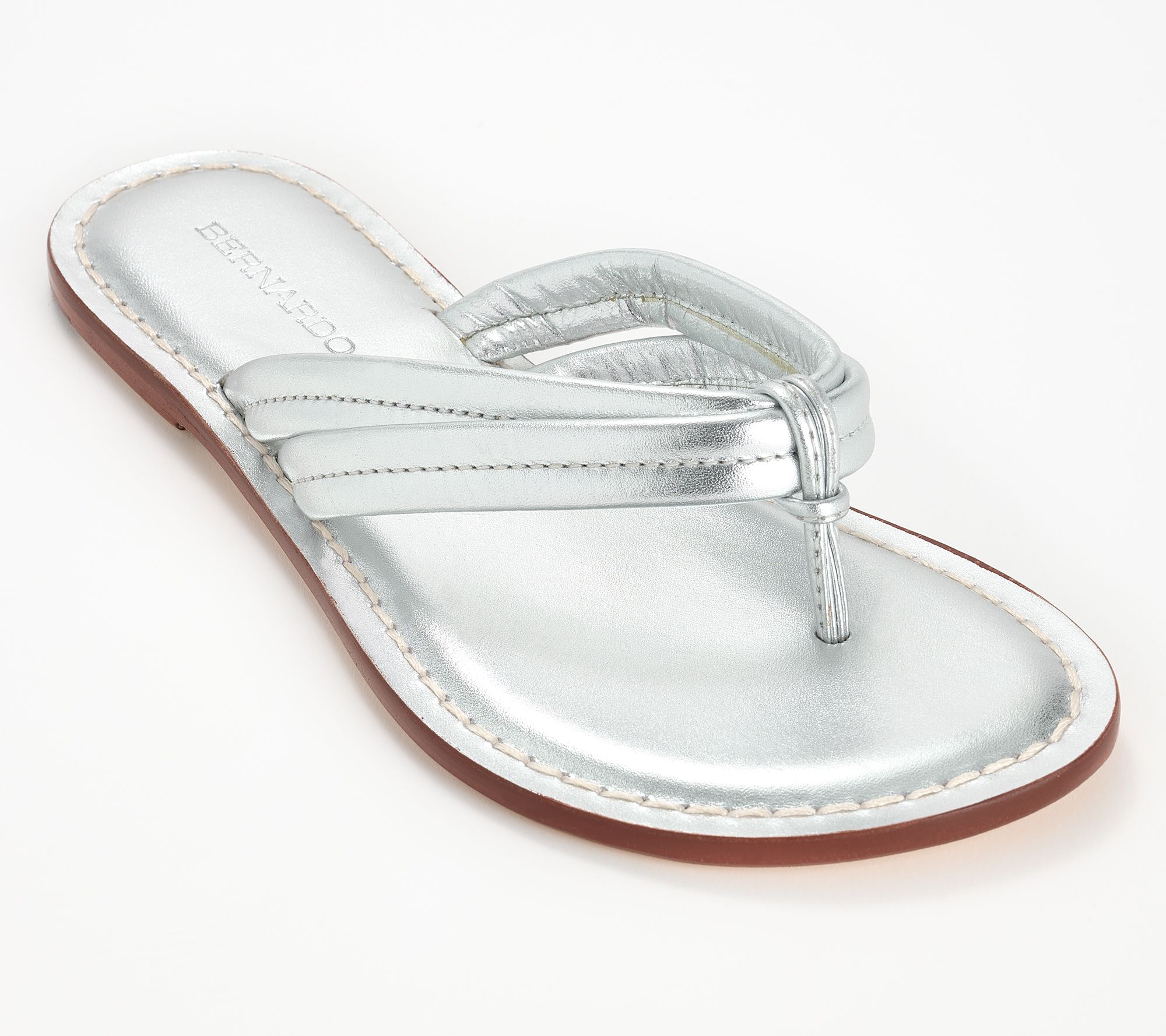 Bernardo Leather Thong Sandals - Miami