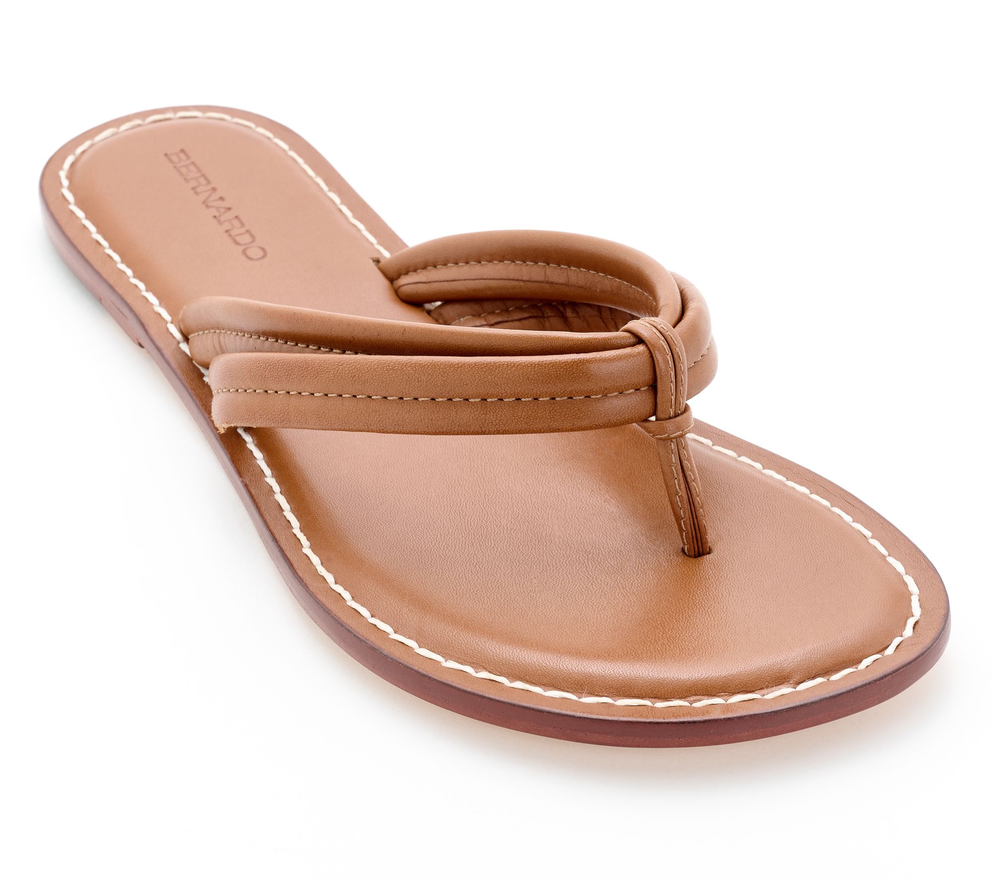Bernardo Leather Thong Sandals - Miami