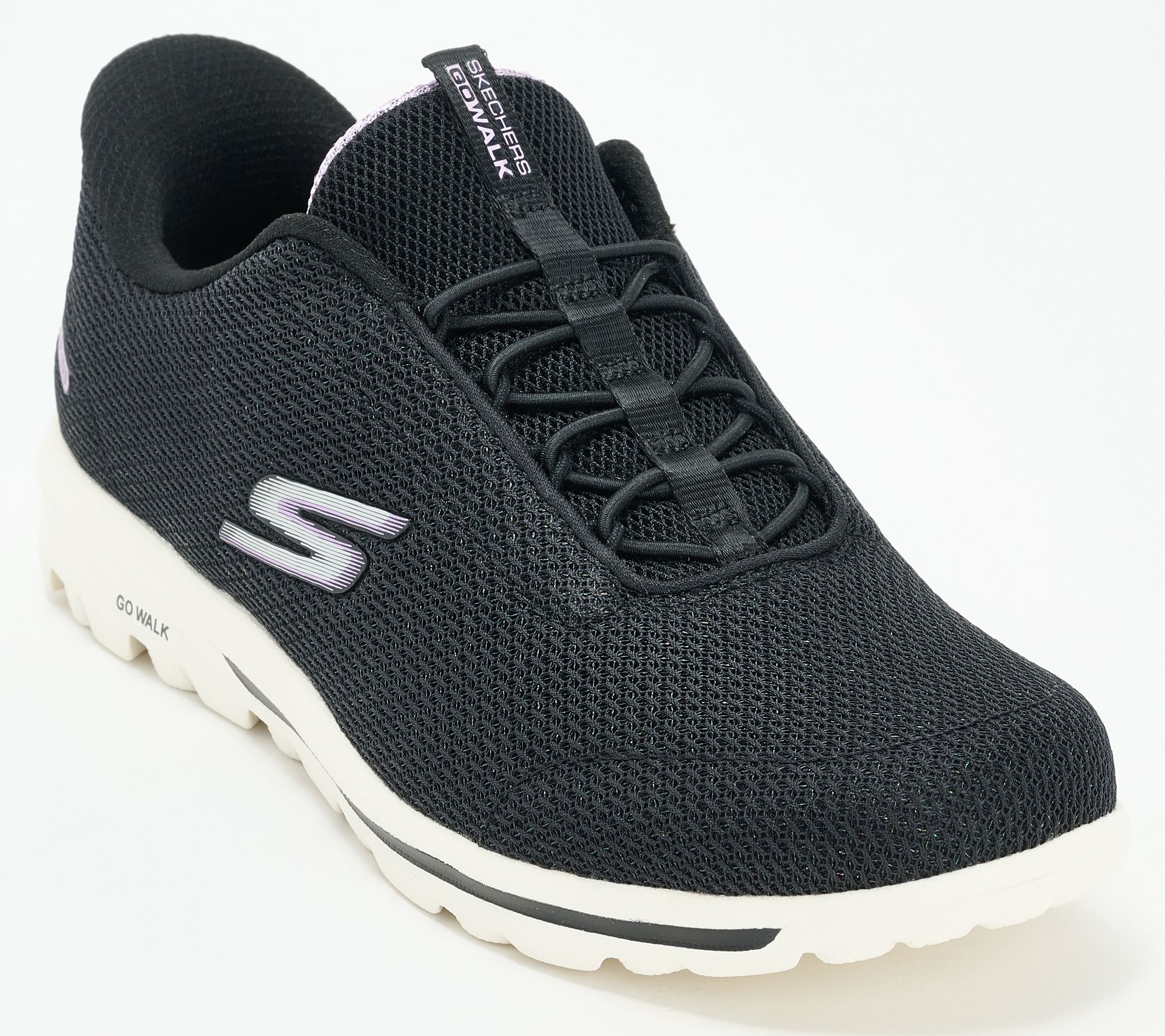 Skechers Slip-ins GO WALK Travel Bungee Sneakers - Cristal