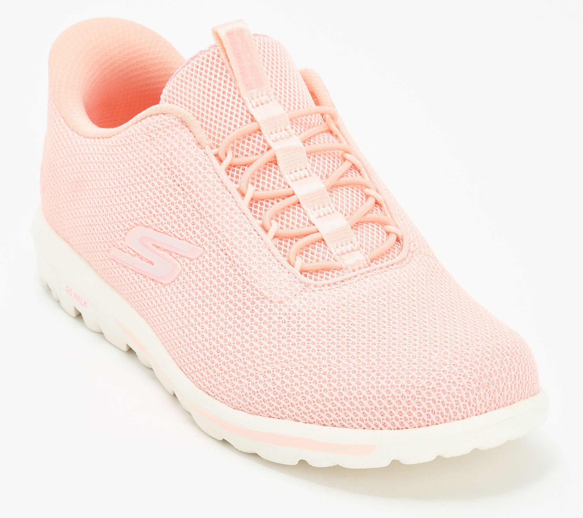 Skechers Slip-ins GO WALK Travel Bungee Sneakers - Cristal