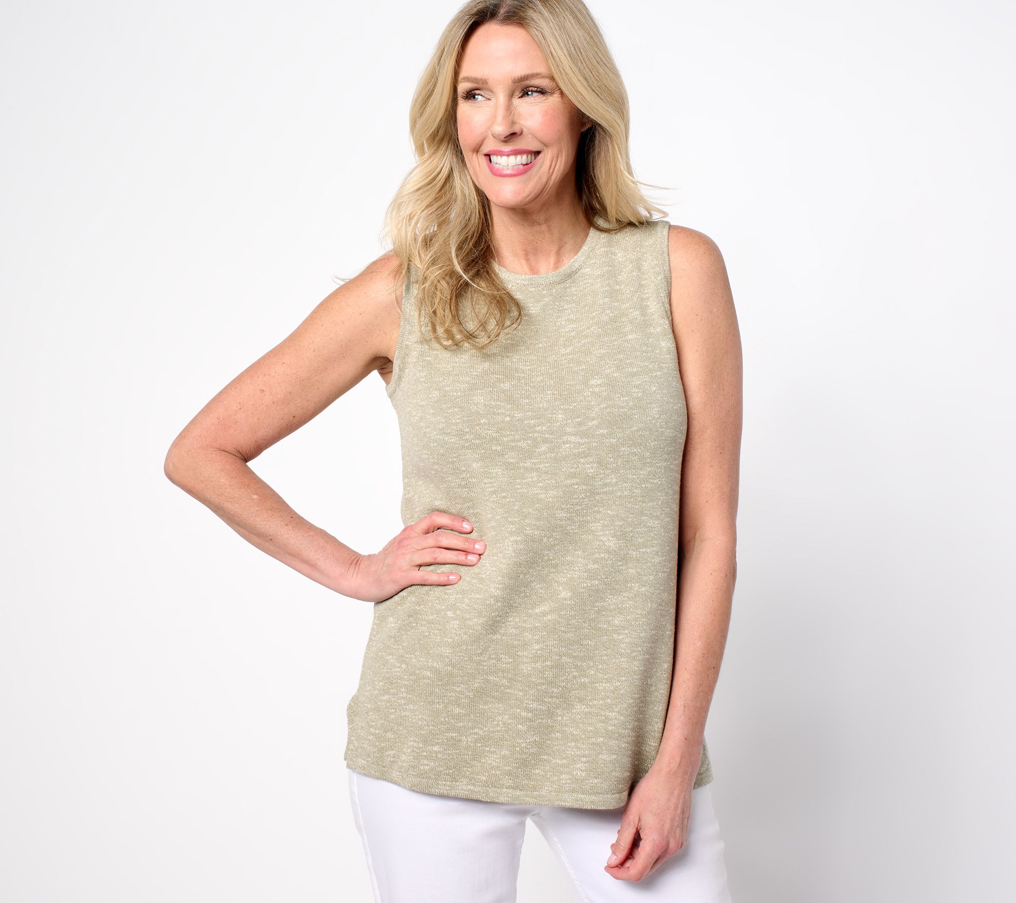 Martha Stewart Signature Modern Knit Tank Top