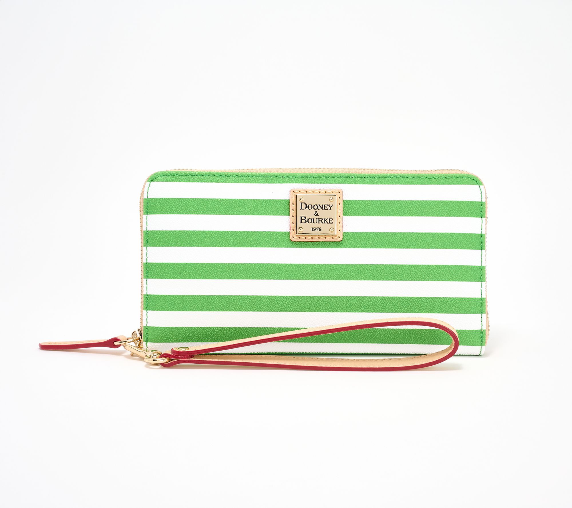 Dooney & Bourke Coated Cotton Skipper Large Zip Around Wristlet