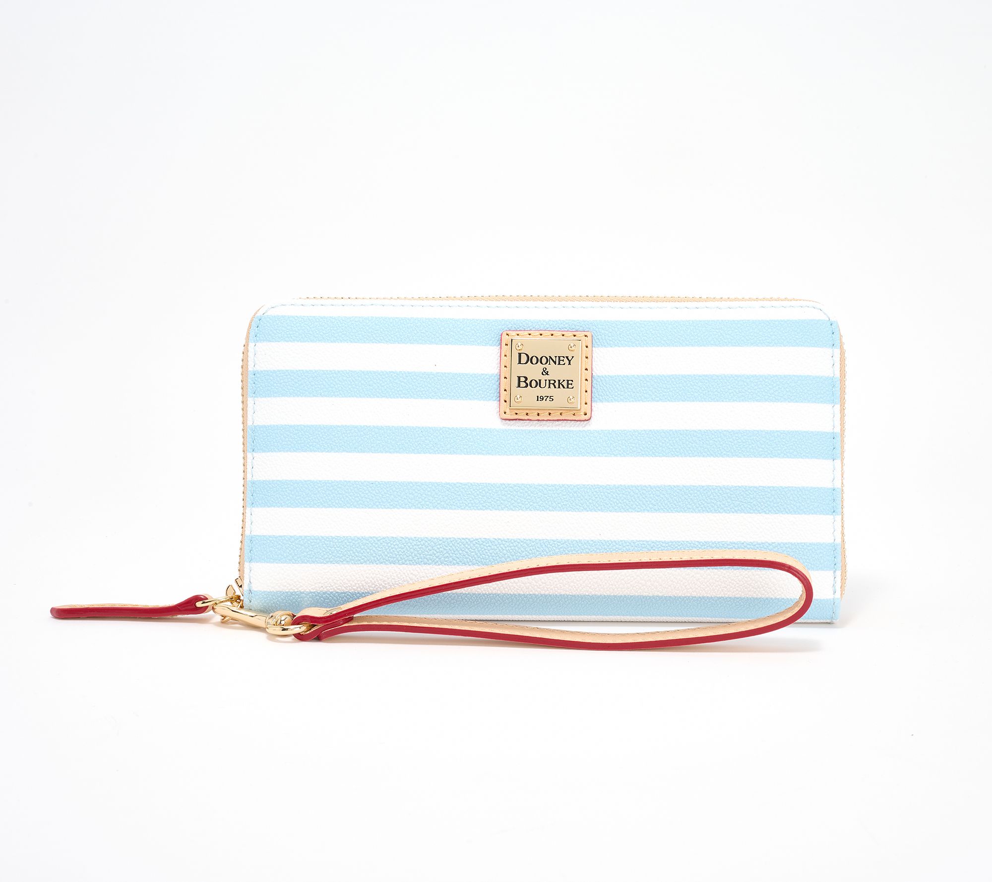 Dooney & Bourke Coated Cotton Skipper Large Zip Around Wristlet