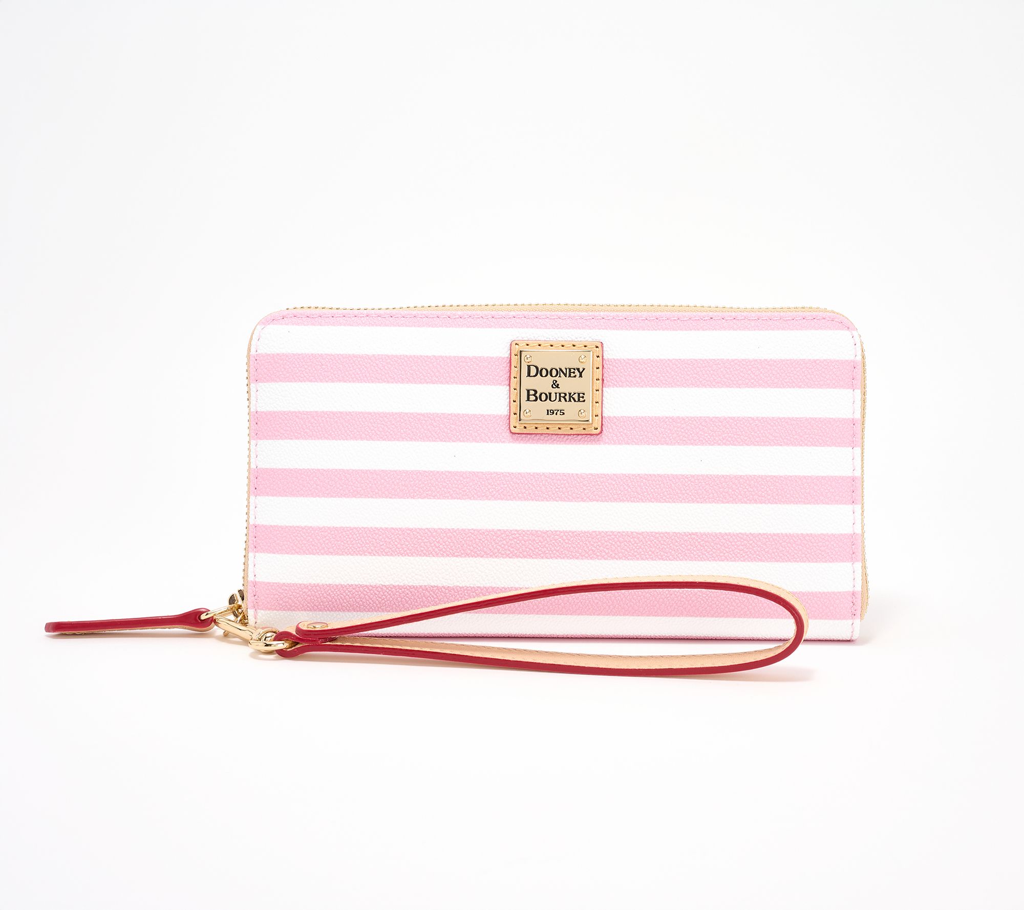 Dooney & Bourke Coated Cotton Skipper Large Zip Around Wristlet