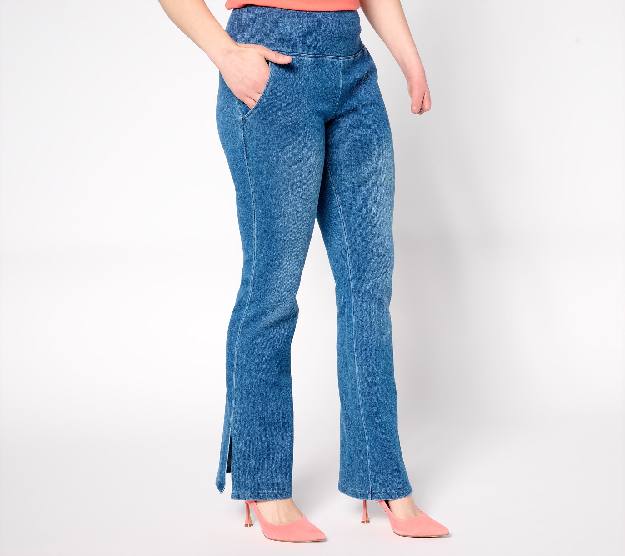 "As Is" Women with Control Prime Stretch Tummy Control Regular Trouser