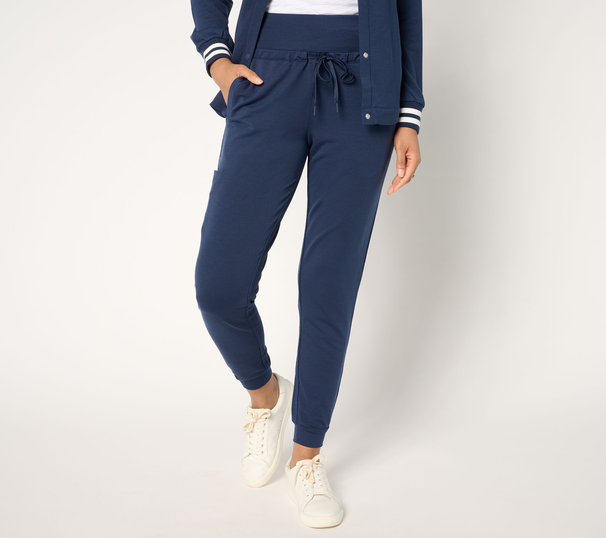 "As Is" Cuddl Duds Lightweight Comfort Cargo Jogger