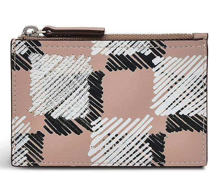 RADLEY Check Me Out Small Zip Leather Coin Purse