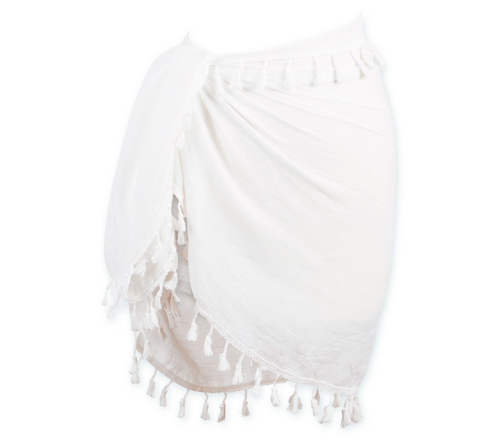 Hadley Wren Tasseled Beach Sarong