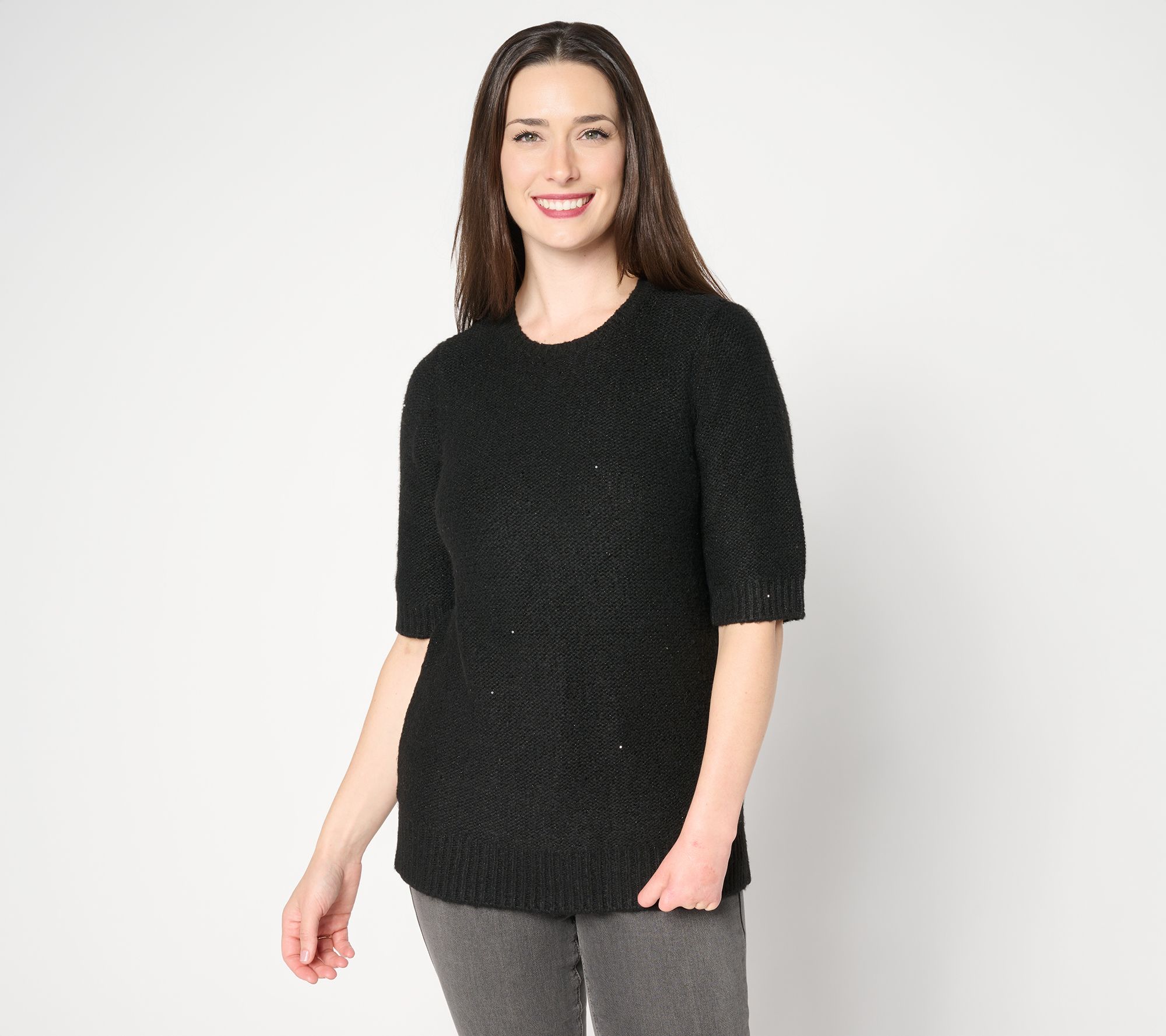 Jingle Belles by Kim Gravel Sugarplum Sparkle Sweater Shell