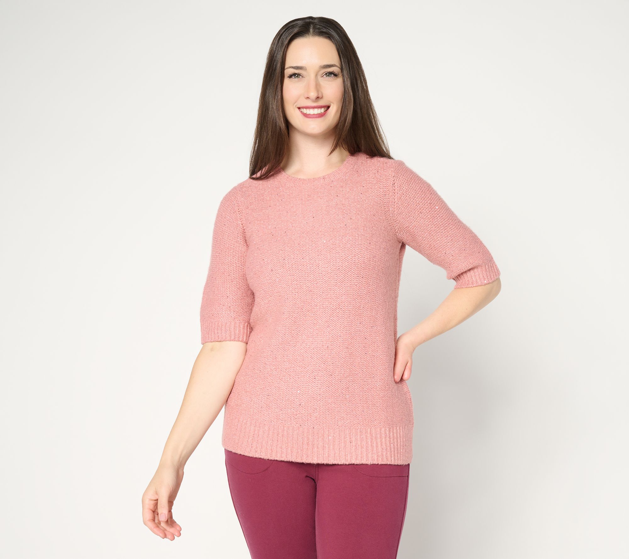 Jingle Belles by Kim Gravel Sugarplum Sparkle Sweater Shell