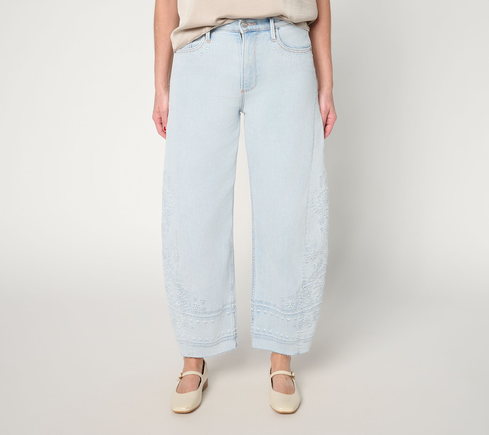 Driftwood Jeans Parker Barrel Jeans - Spring Snowflake