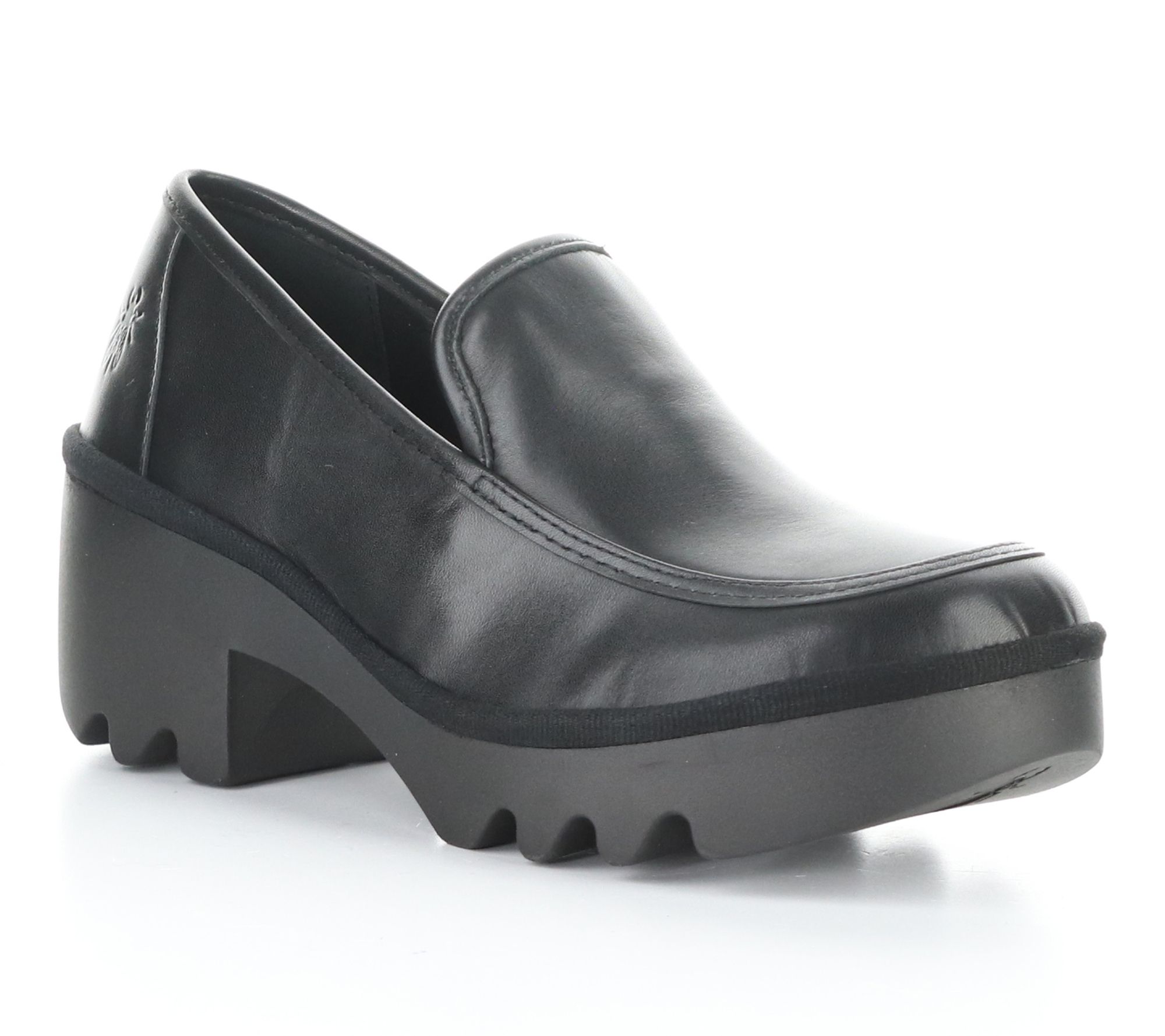 Fly London Burn Platform Leather Loafer