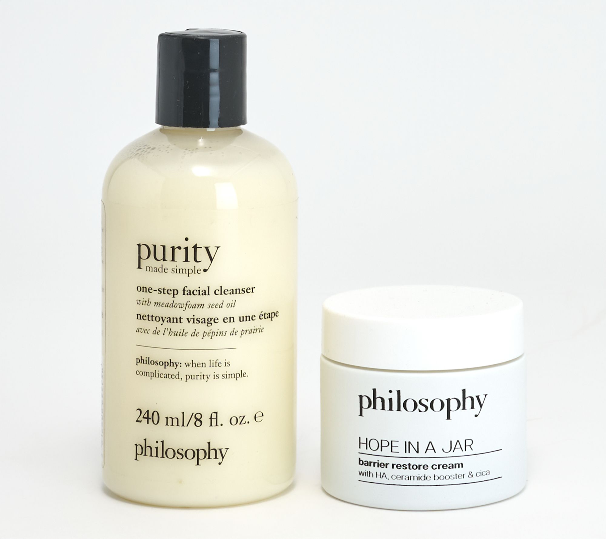 philosophy cleanse & restore your skin barrier 2pc collection