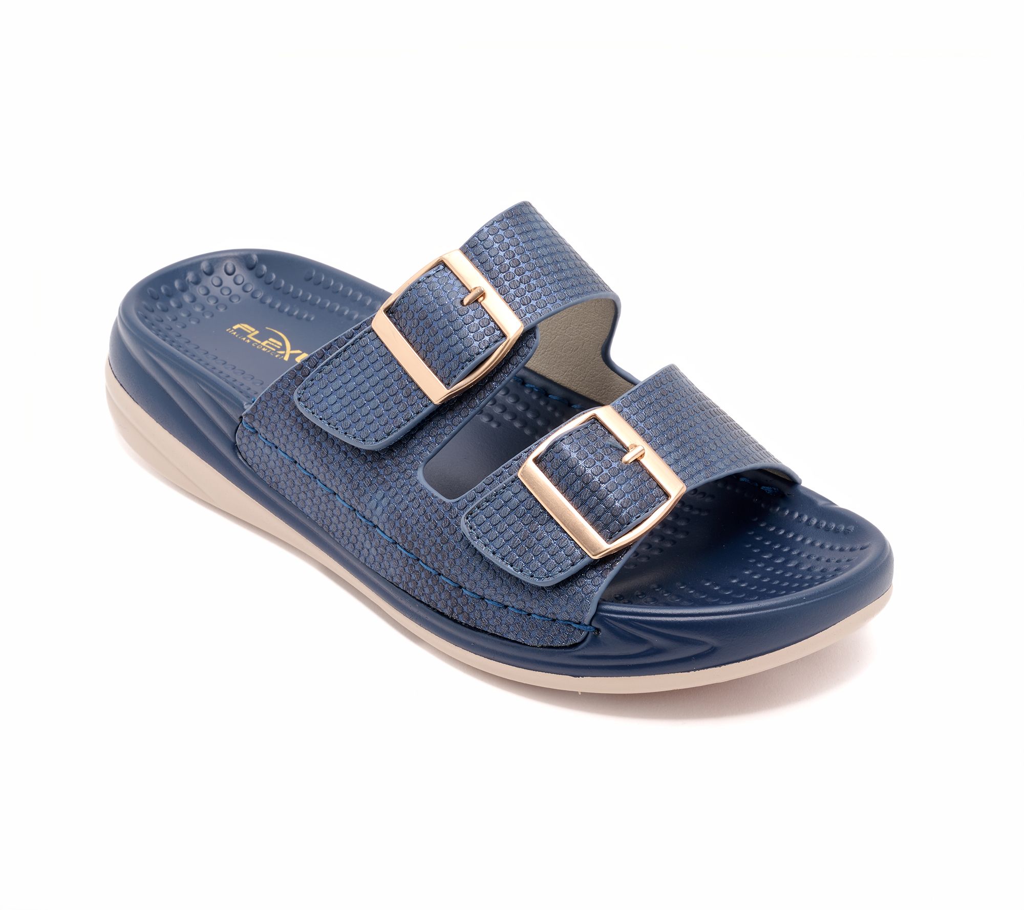 Flexus by Spring Step Slide Sandals - Buttermere