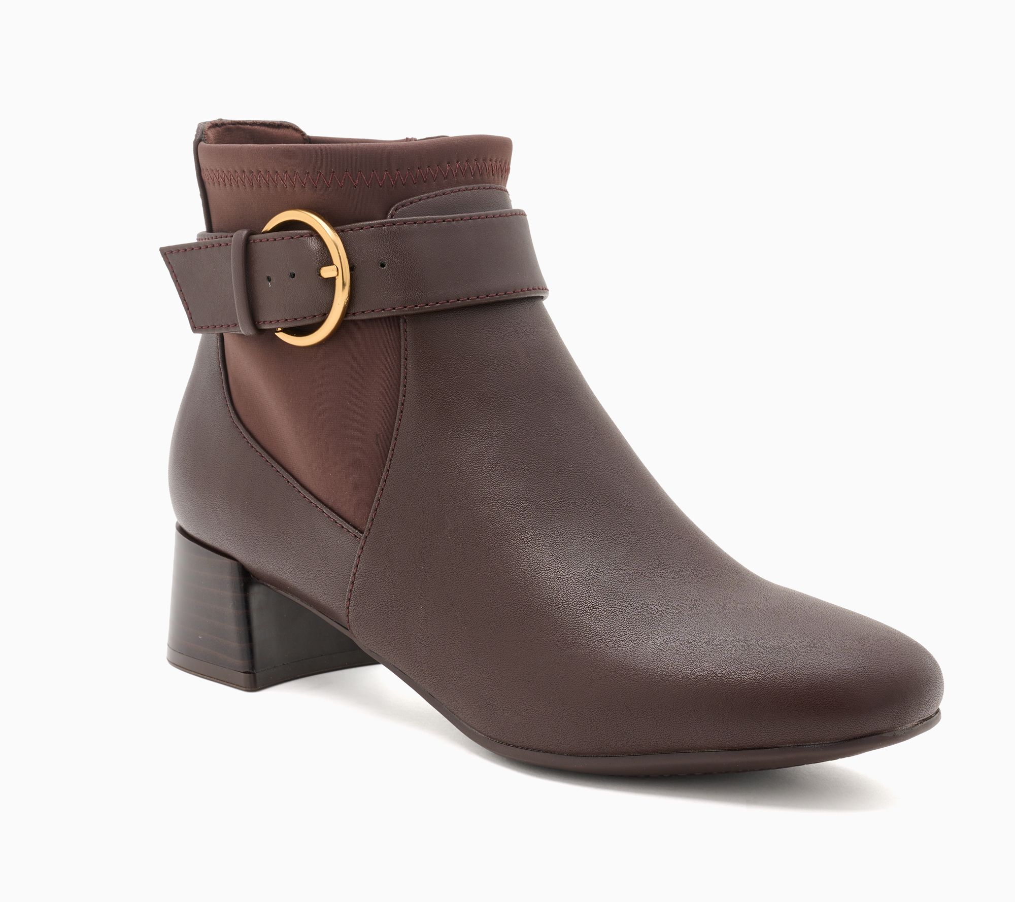 Clarks Collection Leather Ankle Boots -Iridessa Clara