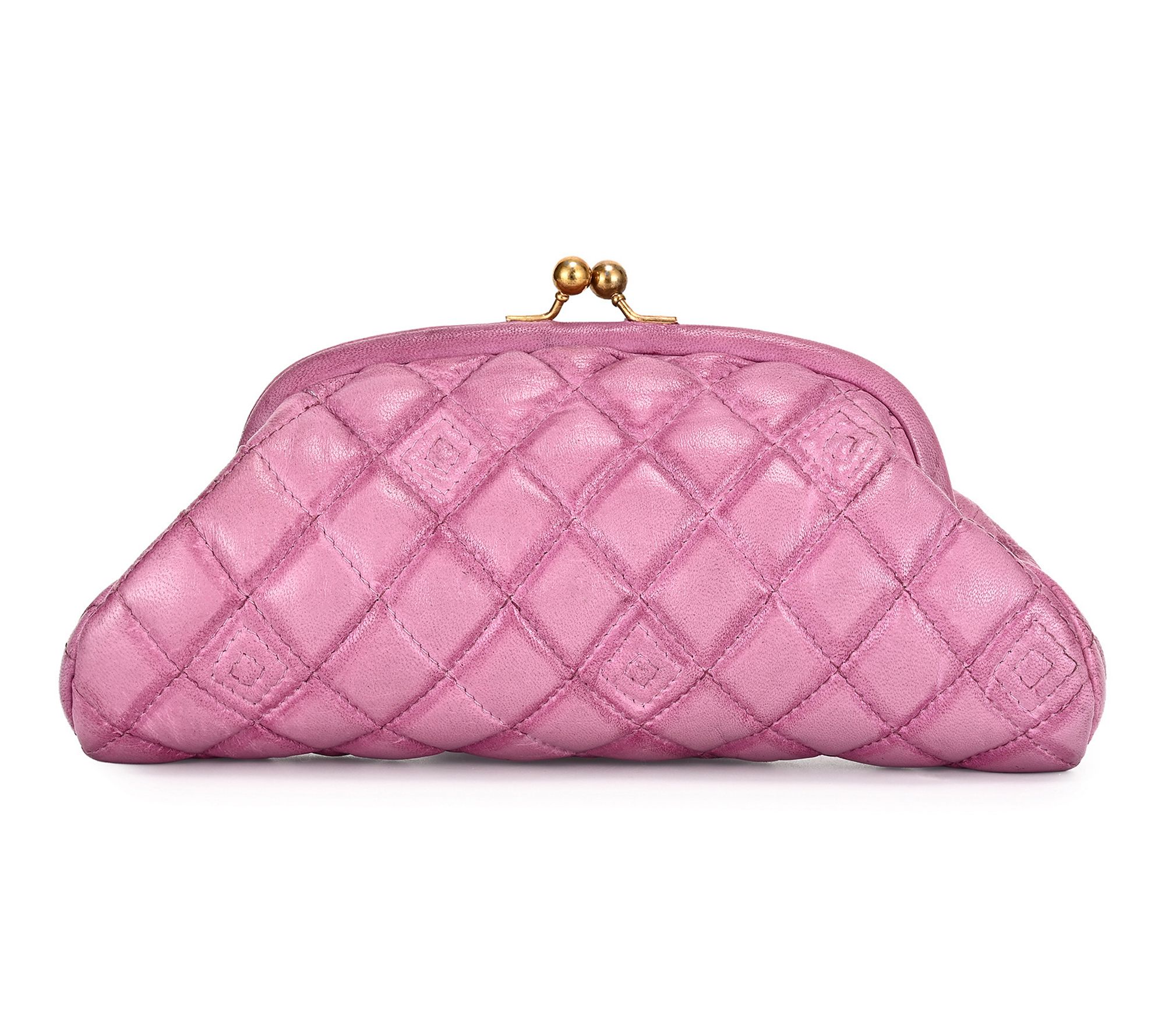 Old Trend Petunia Quilted Leather Beauty Pouch