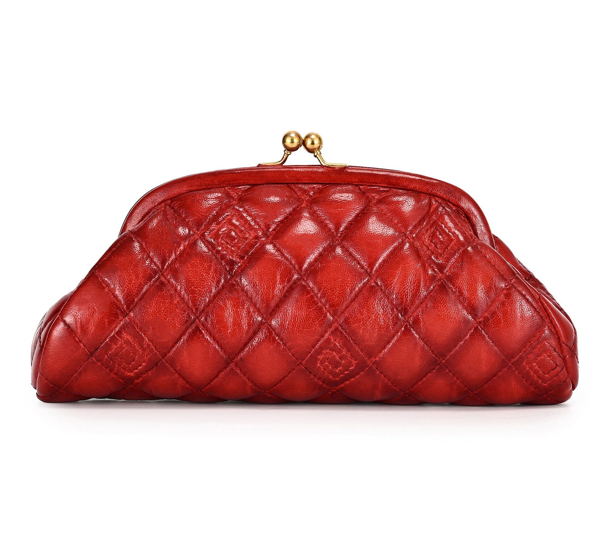 Old Trend Petunia Quilted Leather Beauty Pouch