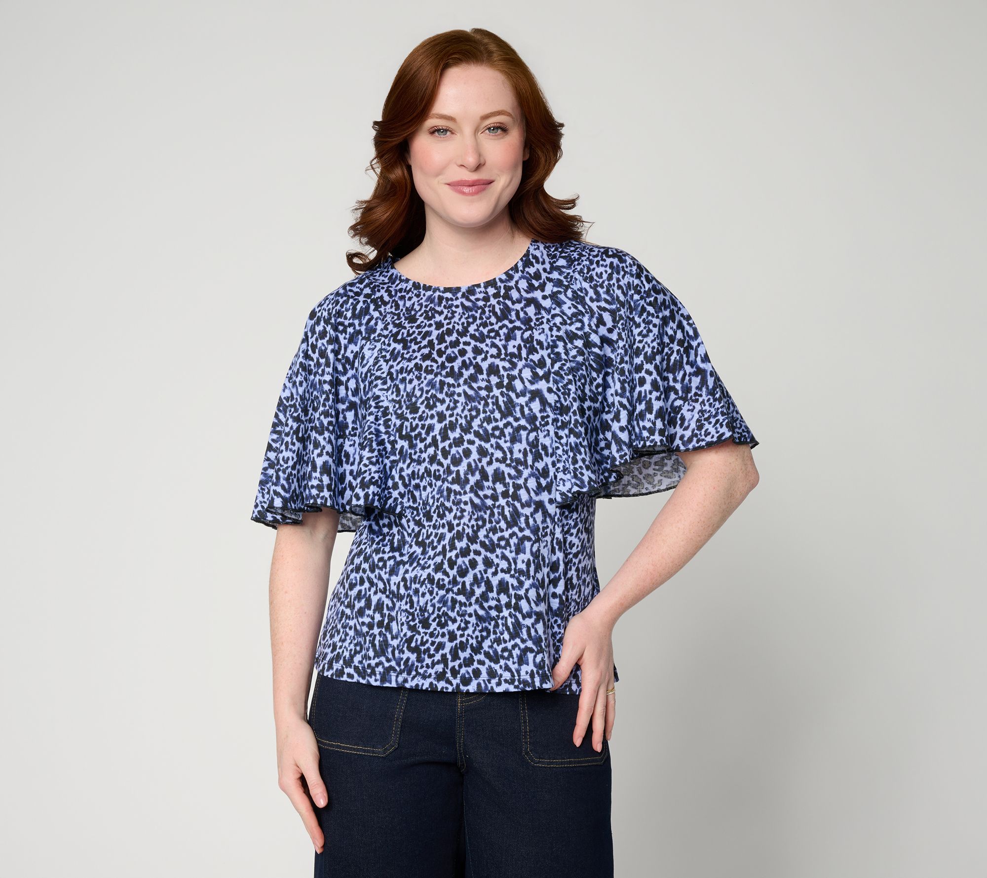 "As Is" RM Studio x Rebecca Minkoff Cotton Modal Knit Top