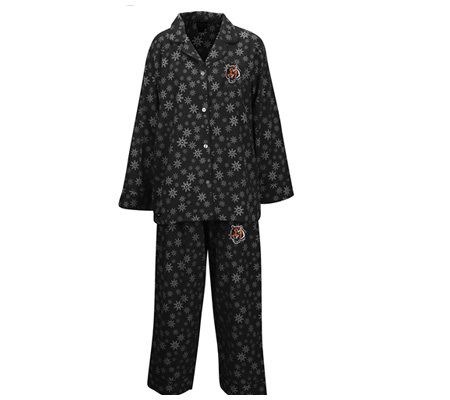 Qvc nfl pajamas hot sale