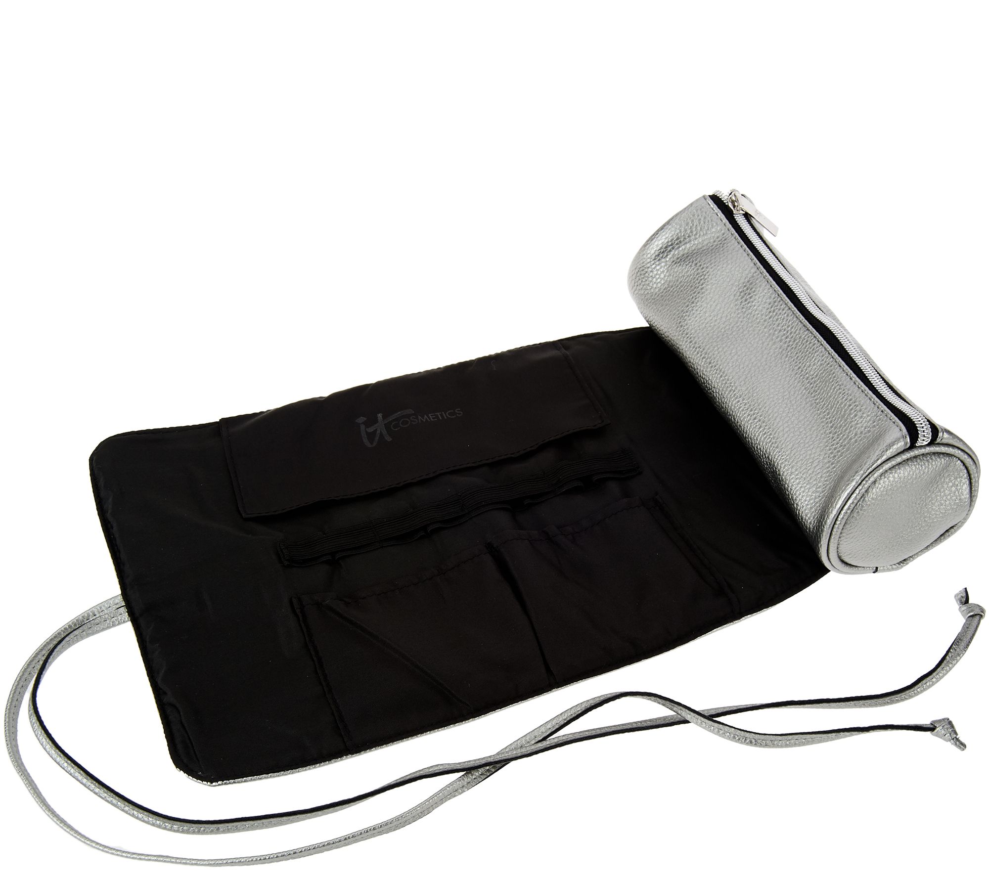 IT Cosmetics Special Edition Luxe Brush Set with Brush Roll Makeup Bag