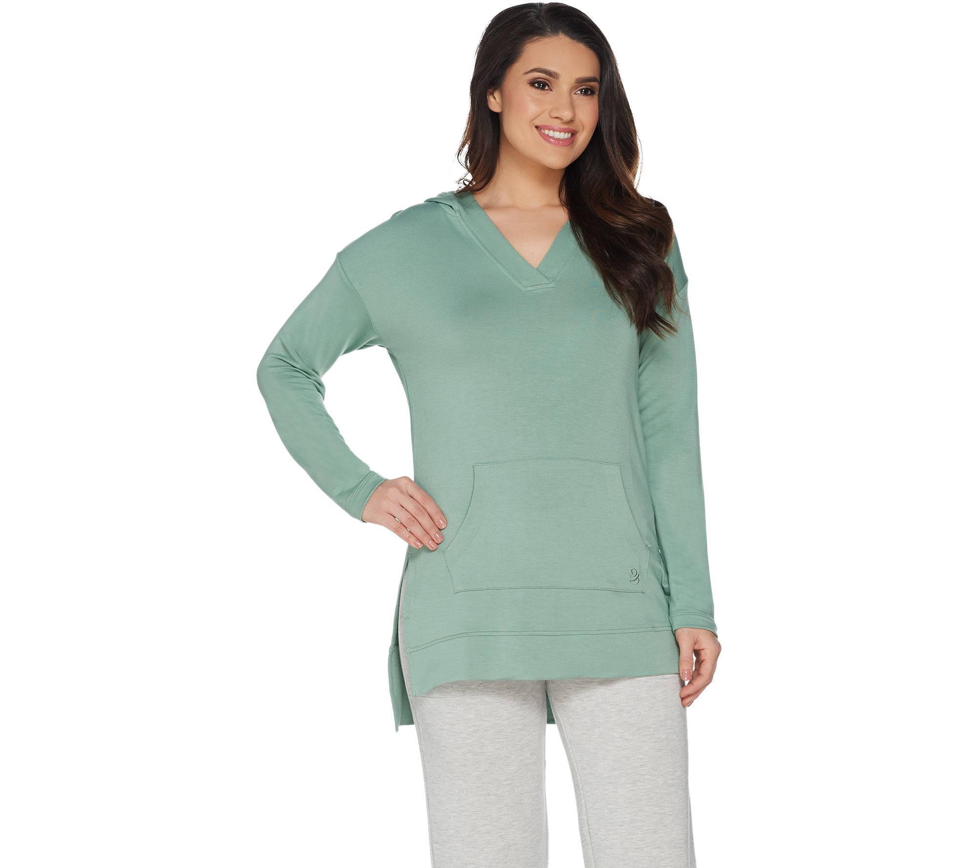 cuddl duds hooded tunic