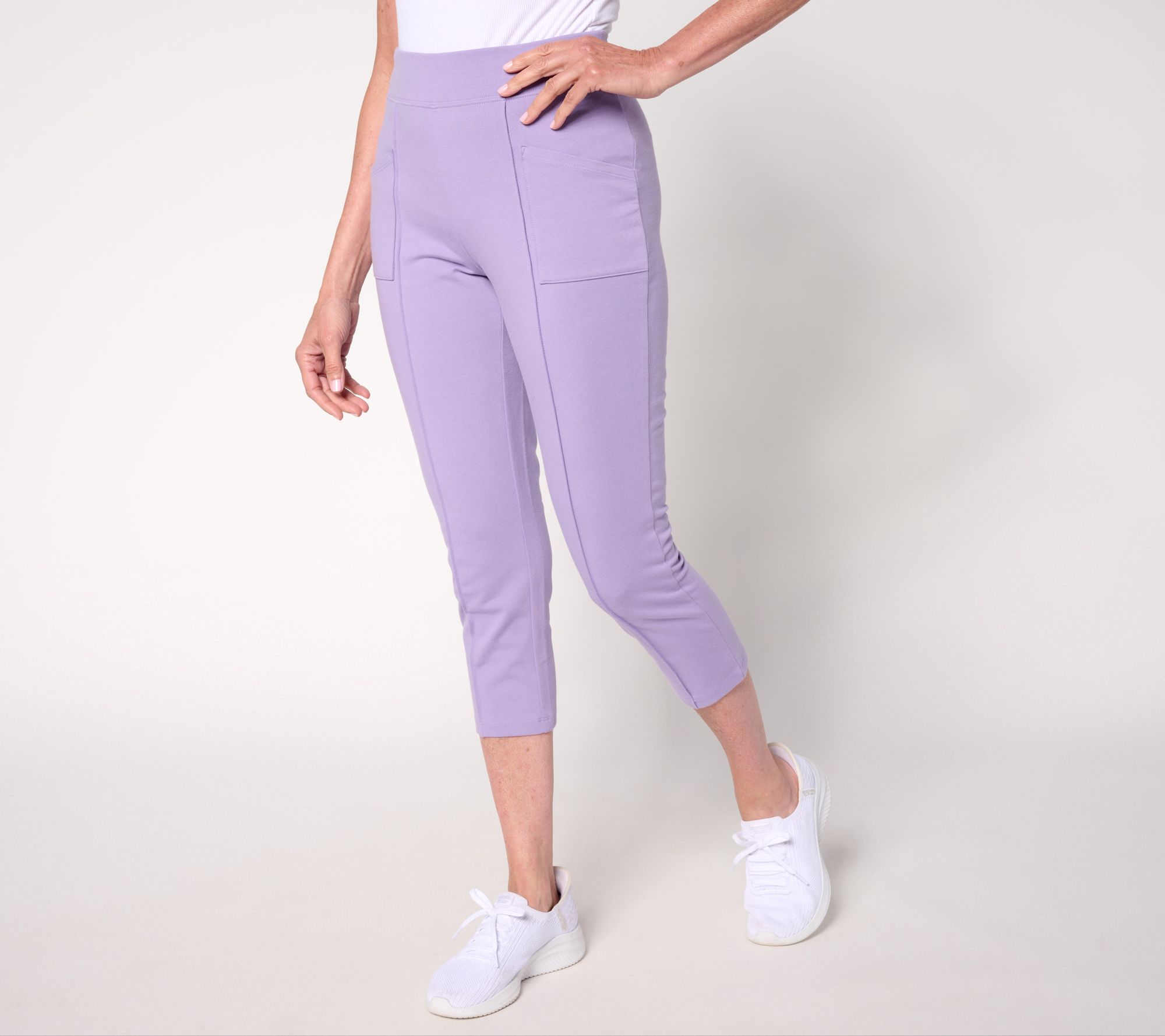 Denim & Co. Active Duo Stretch Capris