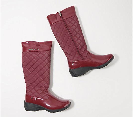 "As Is" Khombu Waterproof Quilted Boots - Marylin
