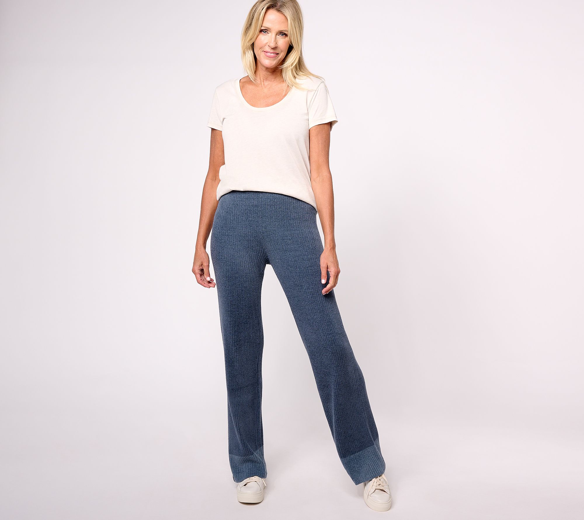 Barefoot Dreams Cozychic® Ultra Lite® Contrast Rib Pajama Pants In