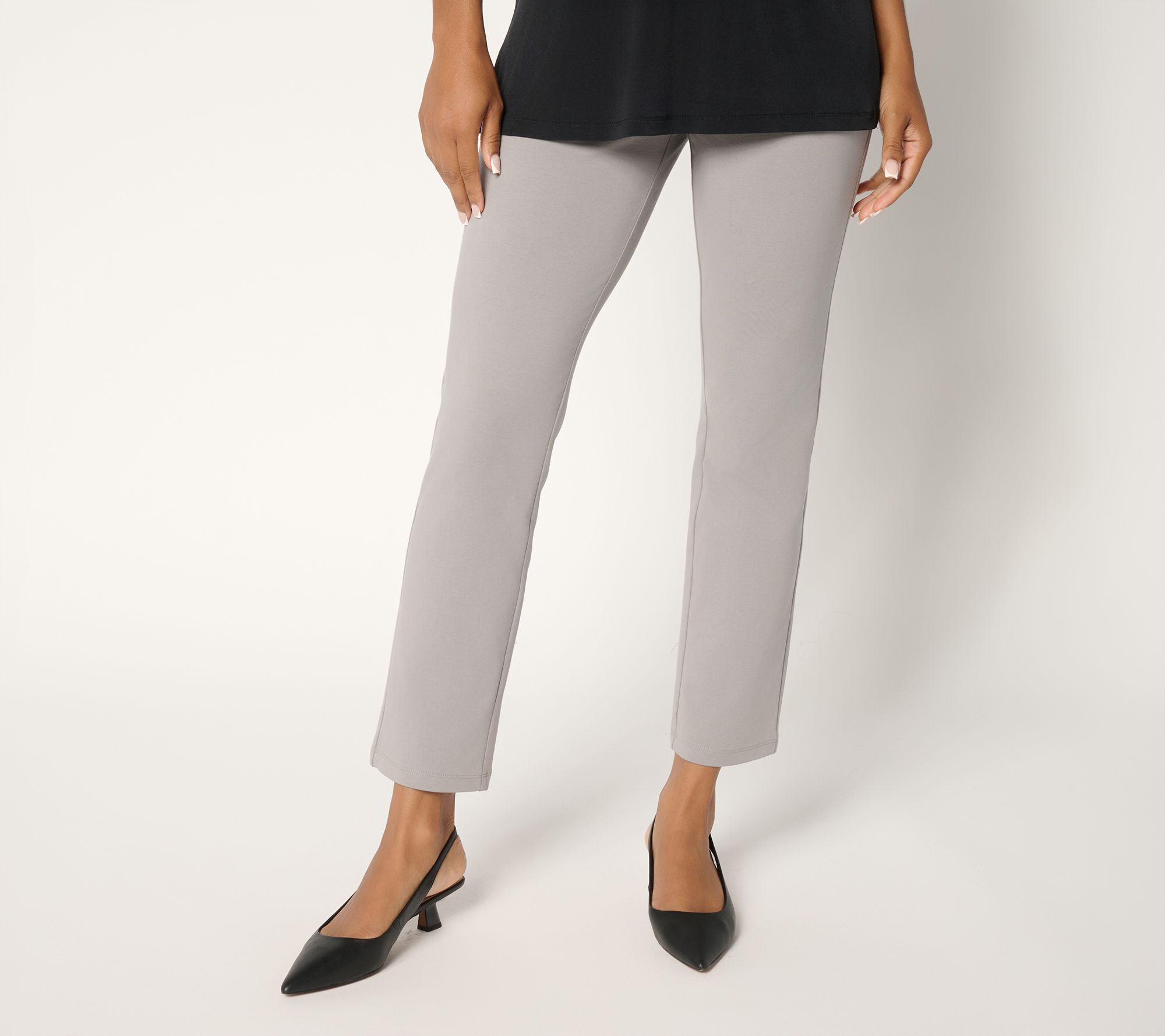 Susan Graver Weekend Tall Premium Stretch Slim Leg Pant