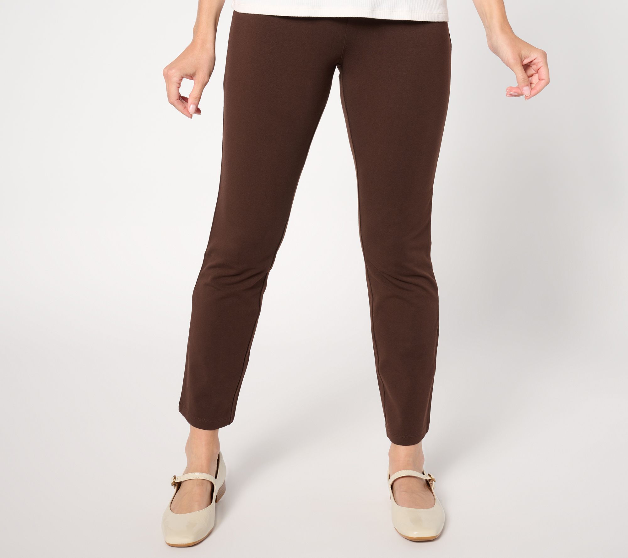 Susan Graver Weekend Tall Premium Stretch Slim Leg Pant